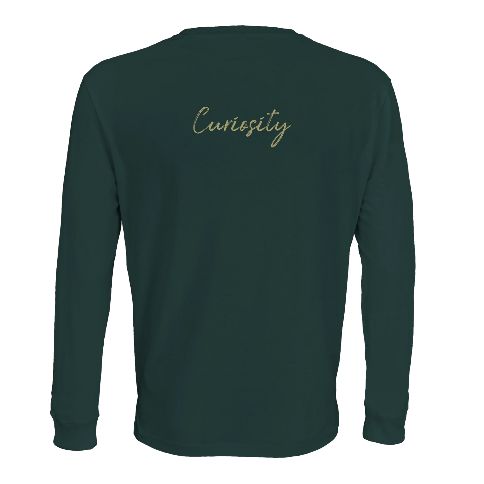 Curiosity - "On the Road" Long sleeve green empire XS 21