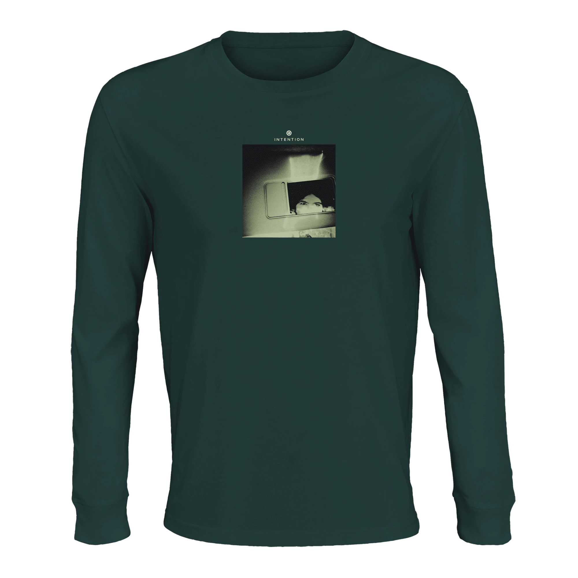 Curiosity - "On the Road" Long sleeve green empire XS 20