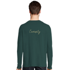 Curiosity - "On the Road" Long sleeve green empire XS 4