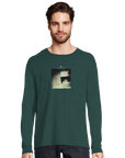 Curiosity - "On the Road" Long sleeve green empire XS 22