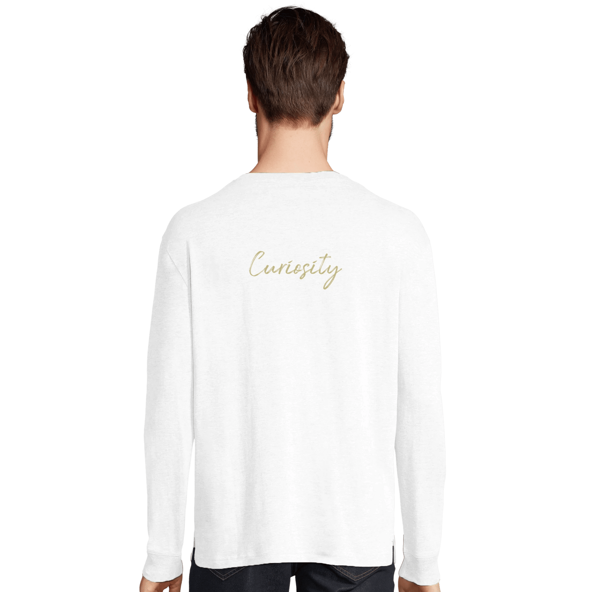 Curiosity - "On the Road" Long sleeve White XS 7