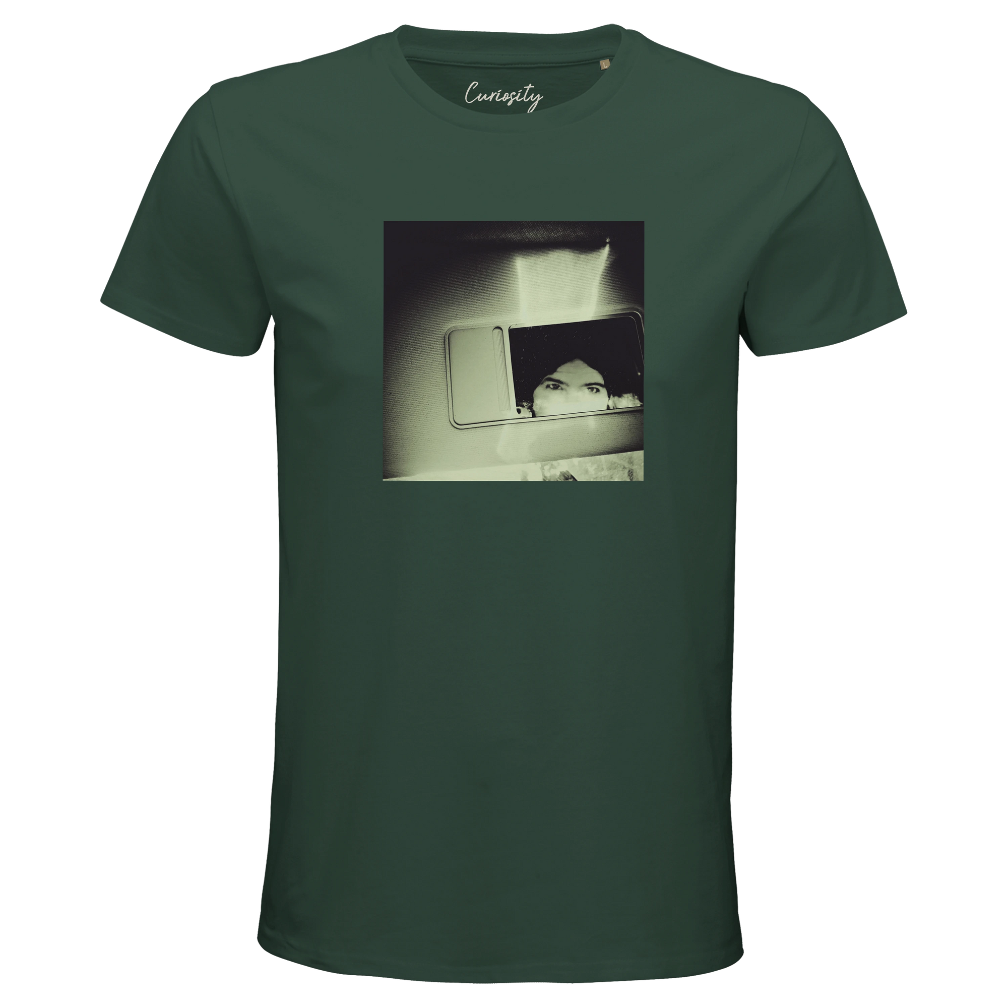 Curiosity - "On the Road" T-shirt Bottle Green 1