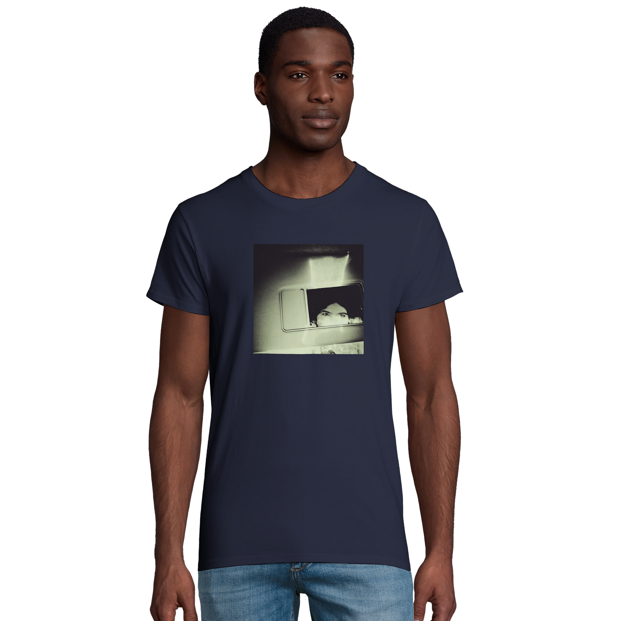 Curiosity - "On the Road" T-shirt French Navy 4