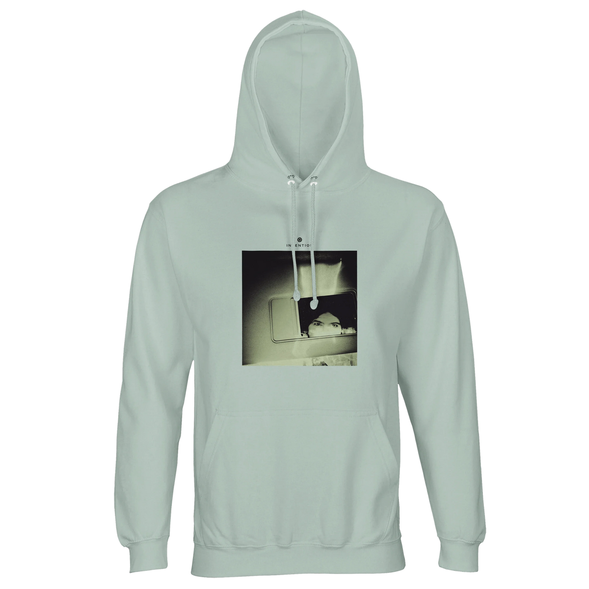 Curiosity - "On the Road" Hoodie creamy green 1
