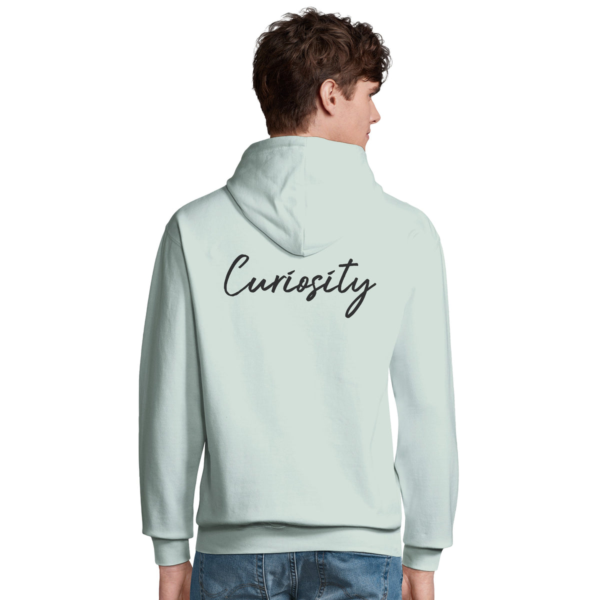 Curiosity - "On the Road" Hoodie creamy green 5