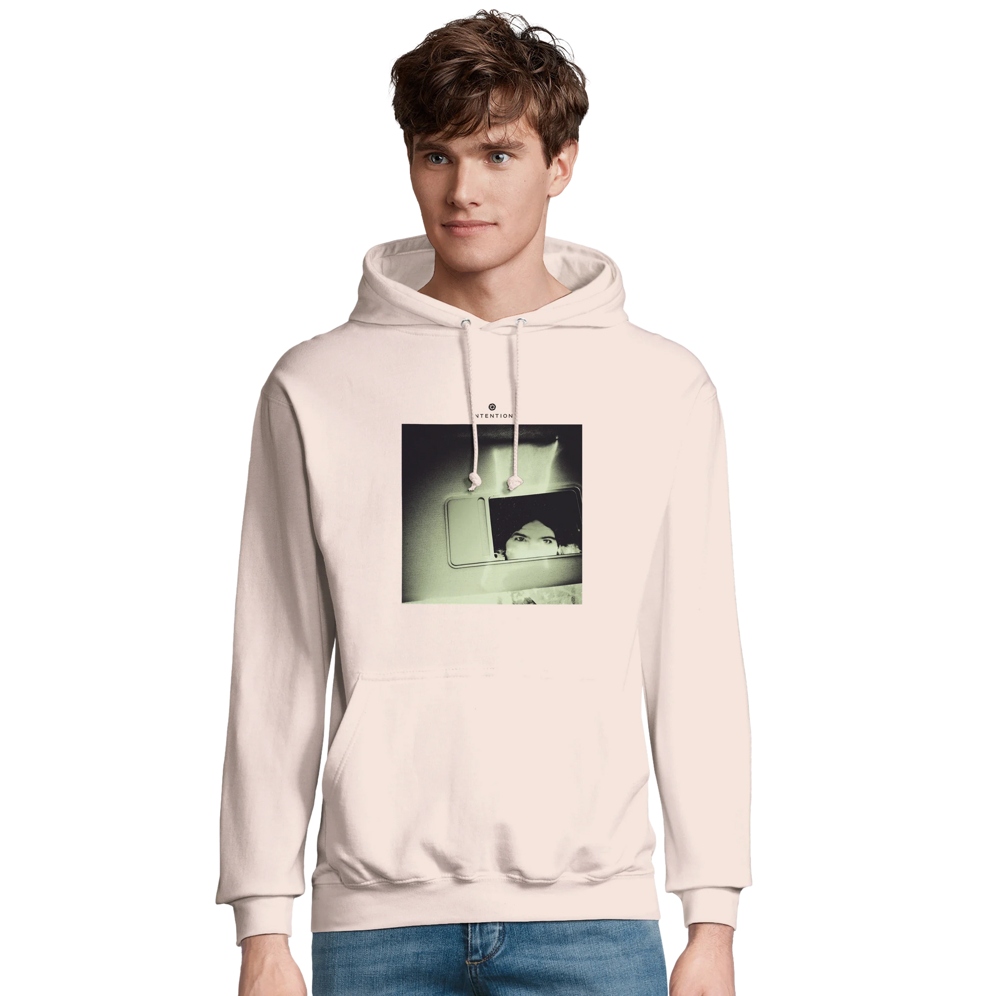 Curiosity - "On the Road" Hoodie creamy pink 3