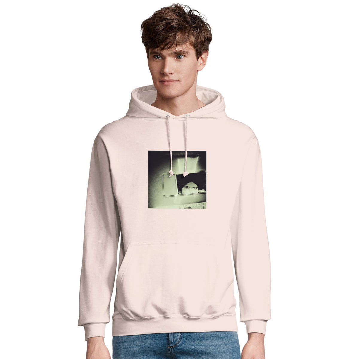 Curiosity - "On the Road" Hoodie creamy pink 4