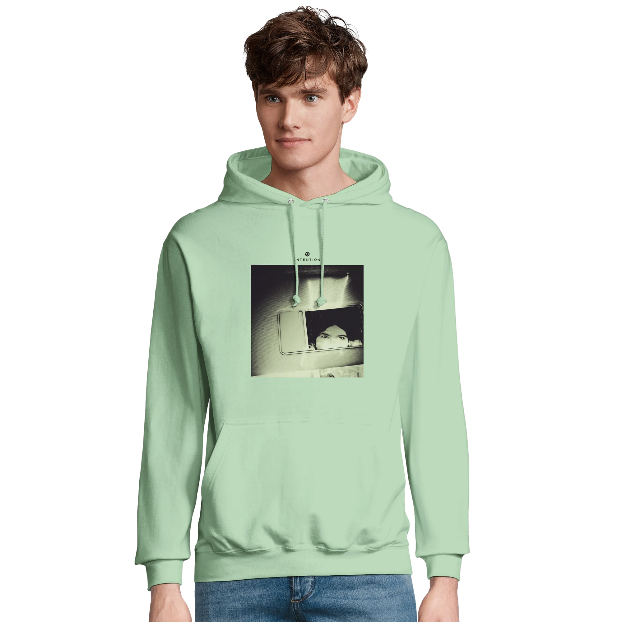 Curiosity - "On the Road" Hoodie frozen green 3