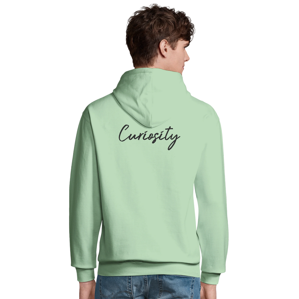 Curiosity - "On the Road" Hoodie frozen green 4