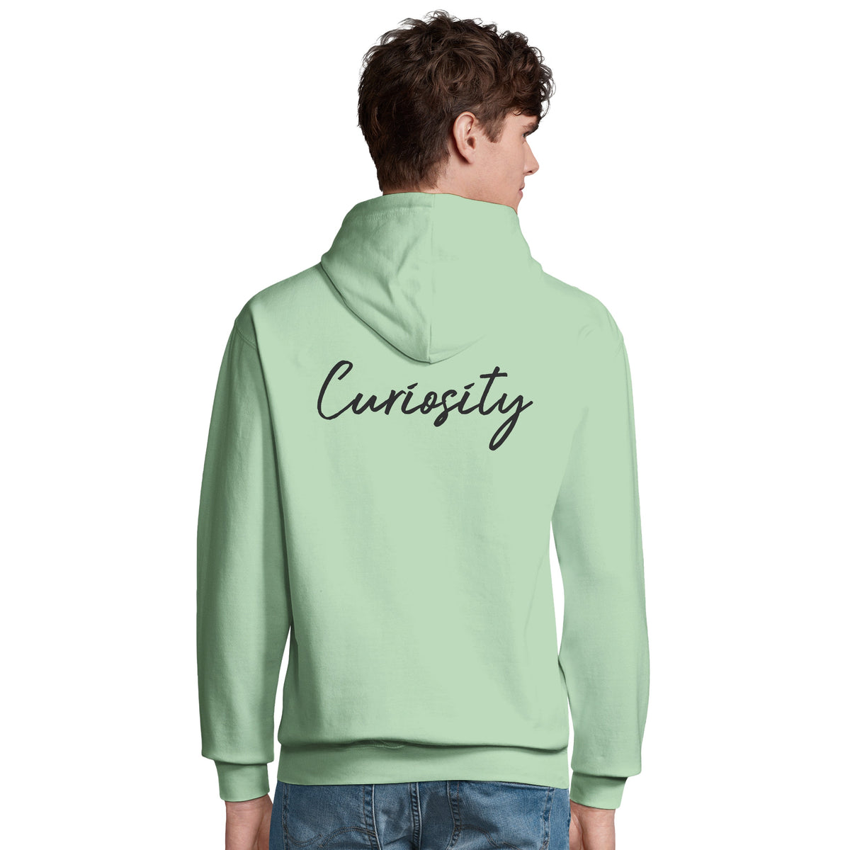 Curiosity - "On the Road" Hoodie frozen green 5