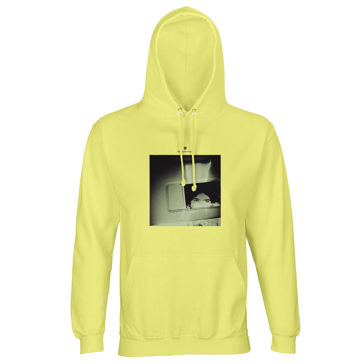 Curiosity - "On the Road" Hoodie Light Yellow 1