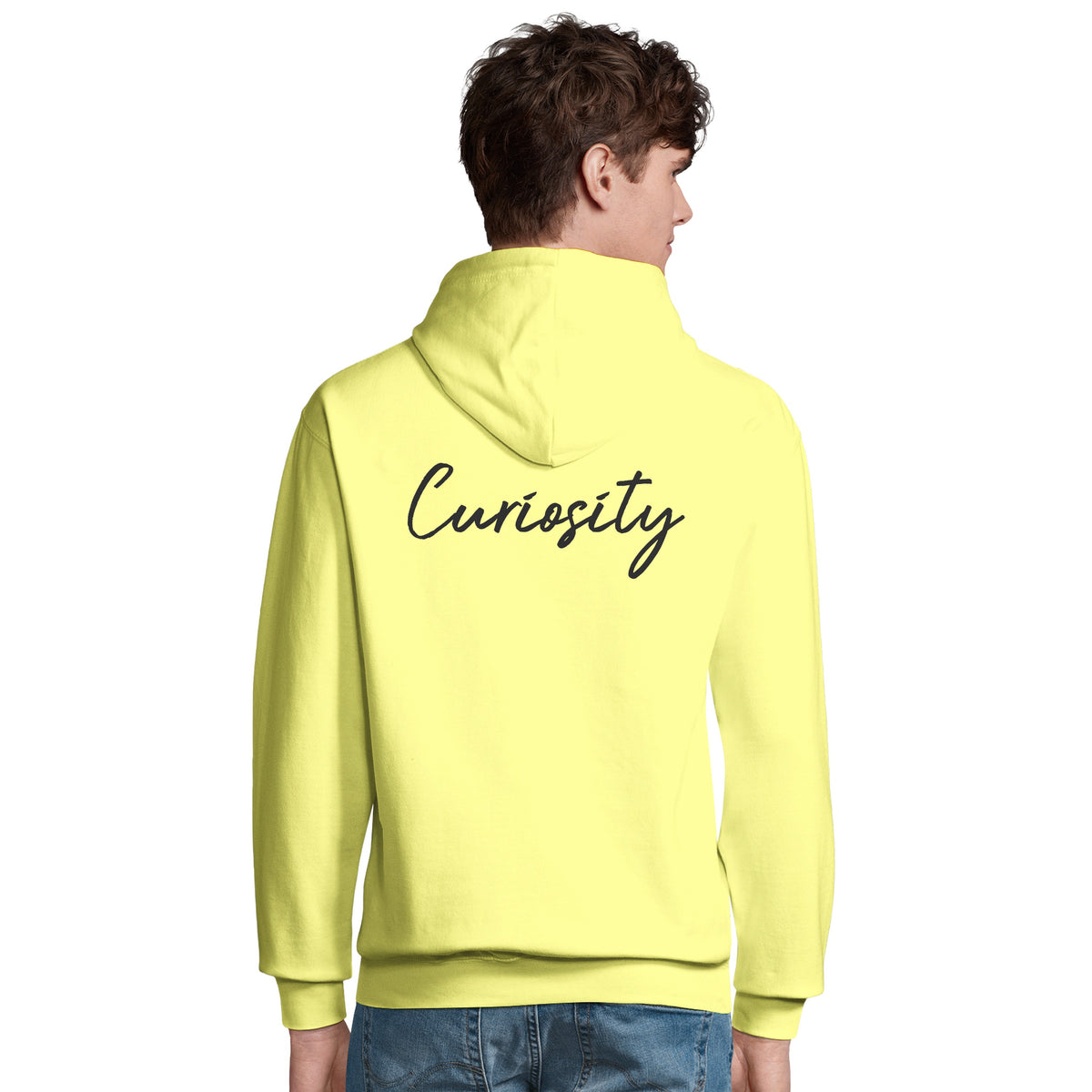 Curiosity - "On the Road" Hoodie Light Yellow 5