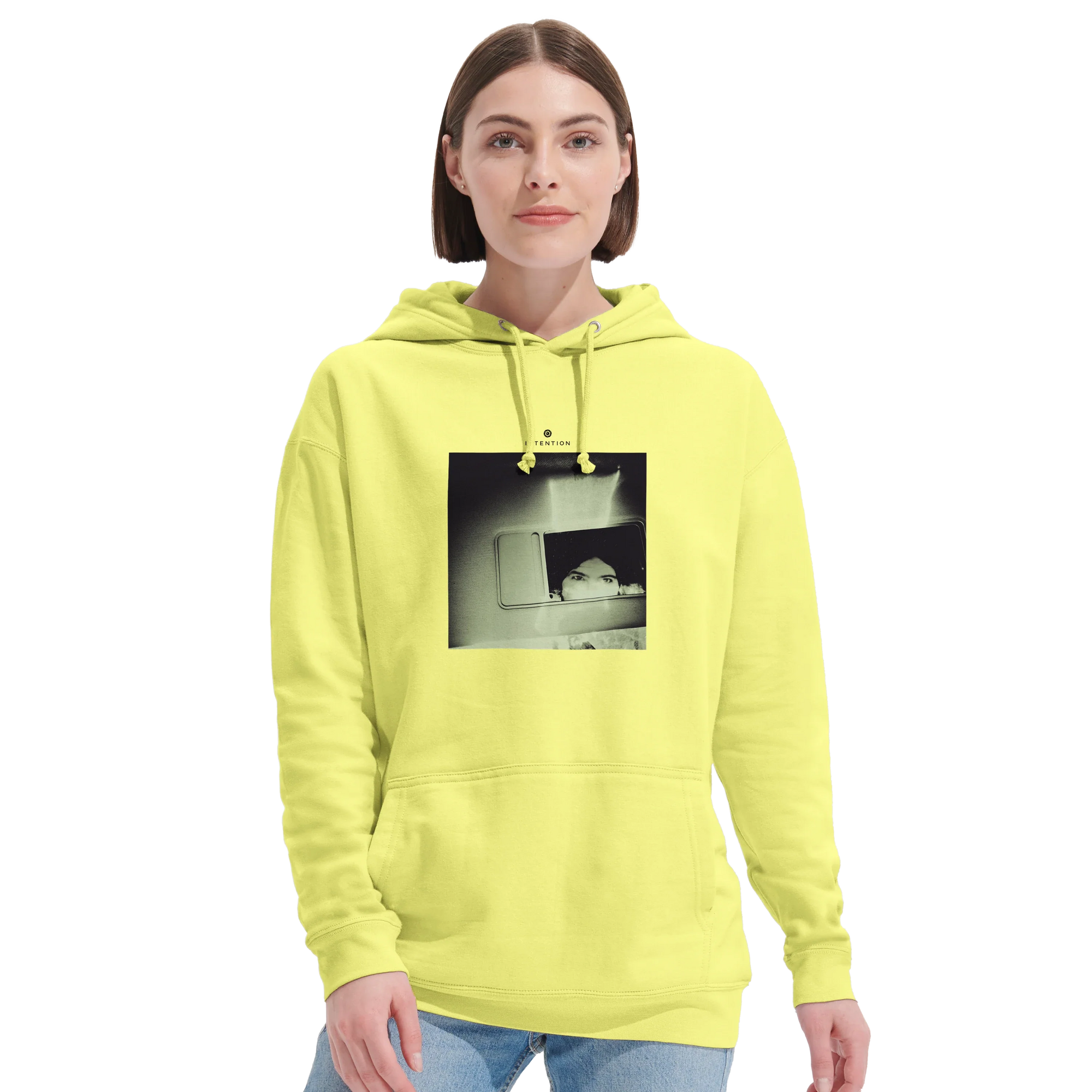 Curiosity - "On the Road" Hoodie Light Yellow 5