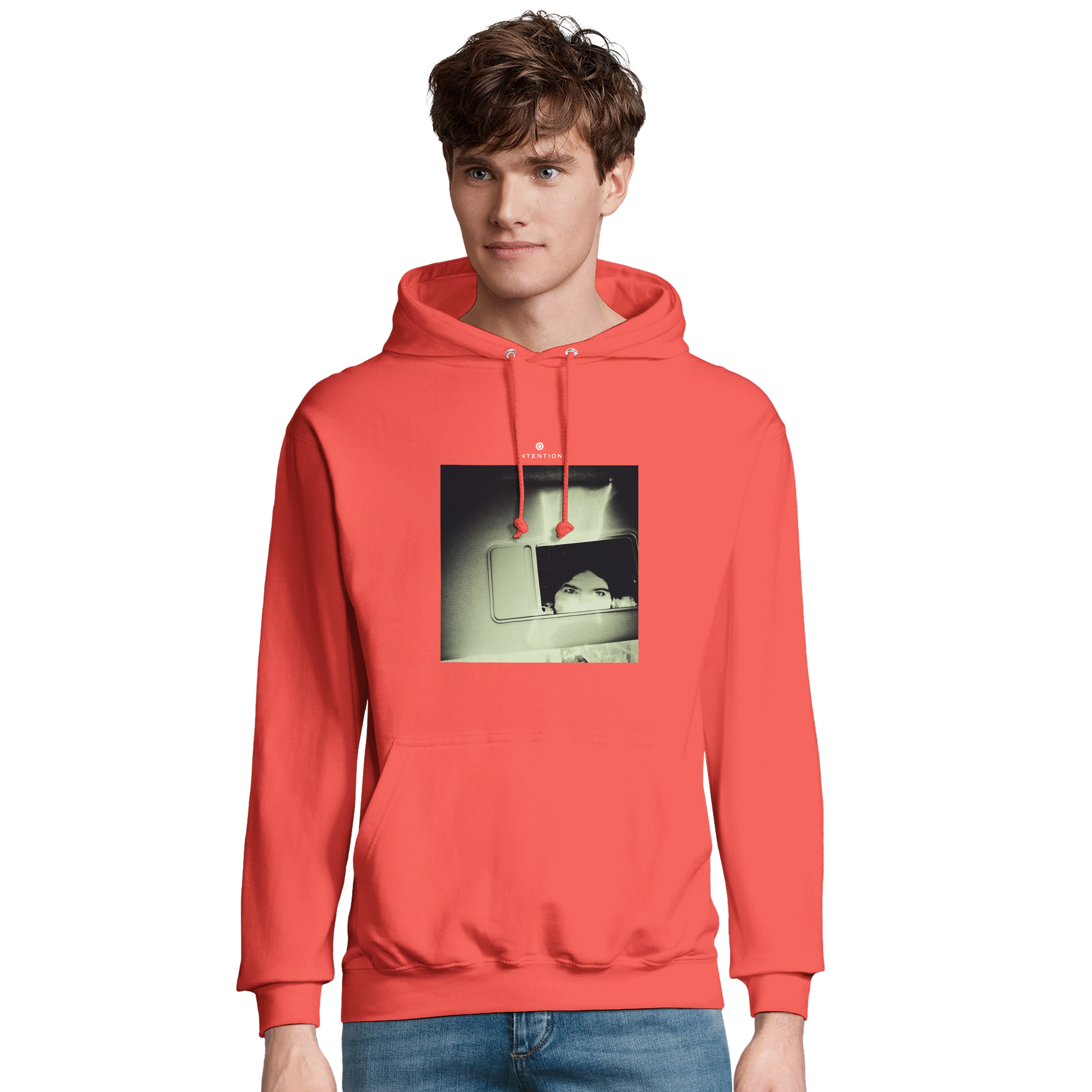 Curiosity - "On the Road" Hoodie pop orange 3