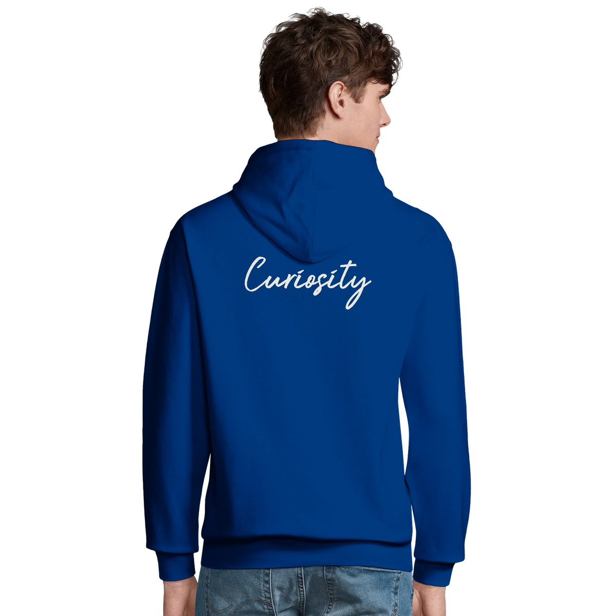 Curiosity - "On the Road" Hoodie Royal Blue 4