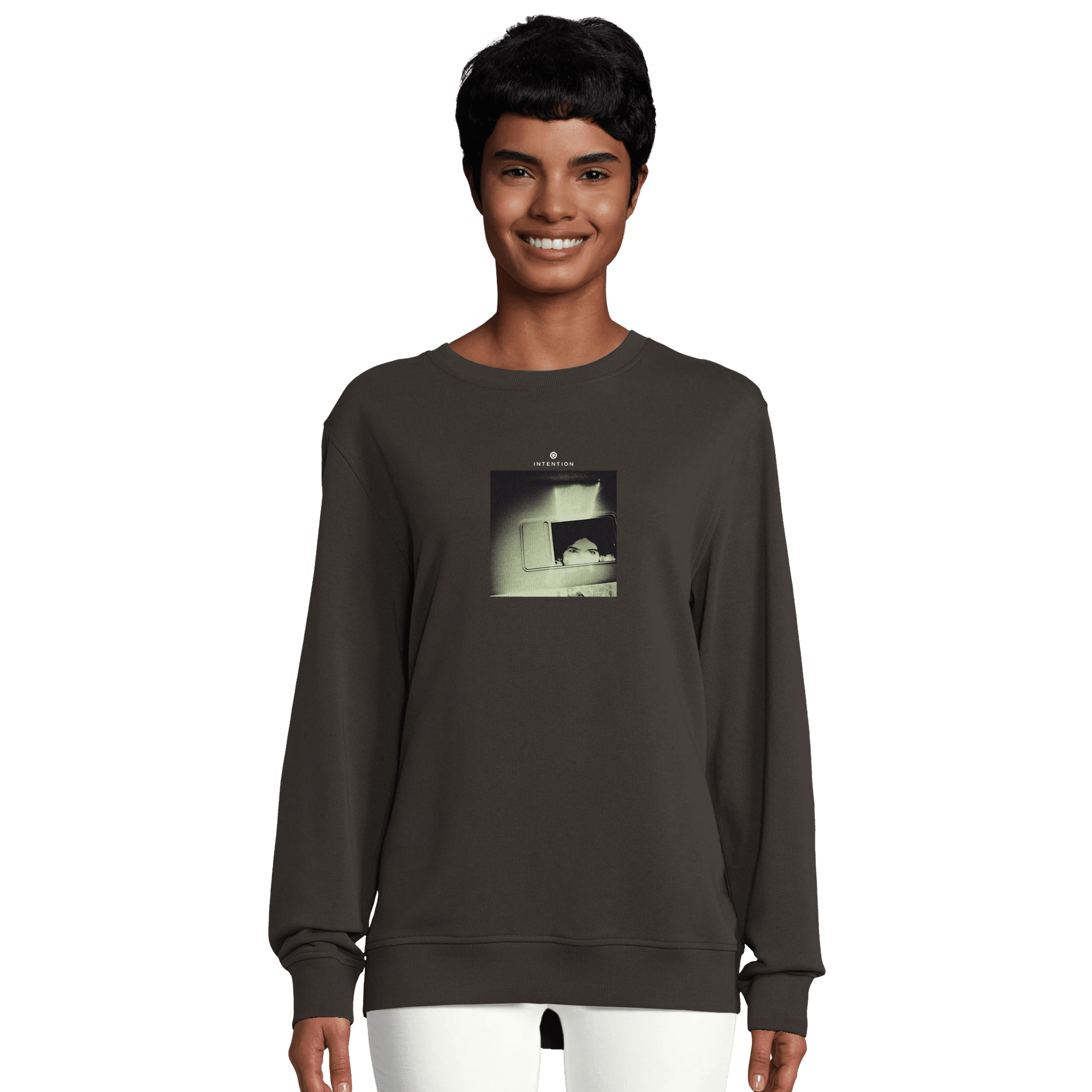 Curiosity - "On the Road" Sweatshirt deep charcoal grey XS 8