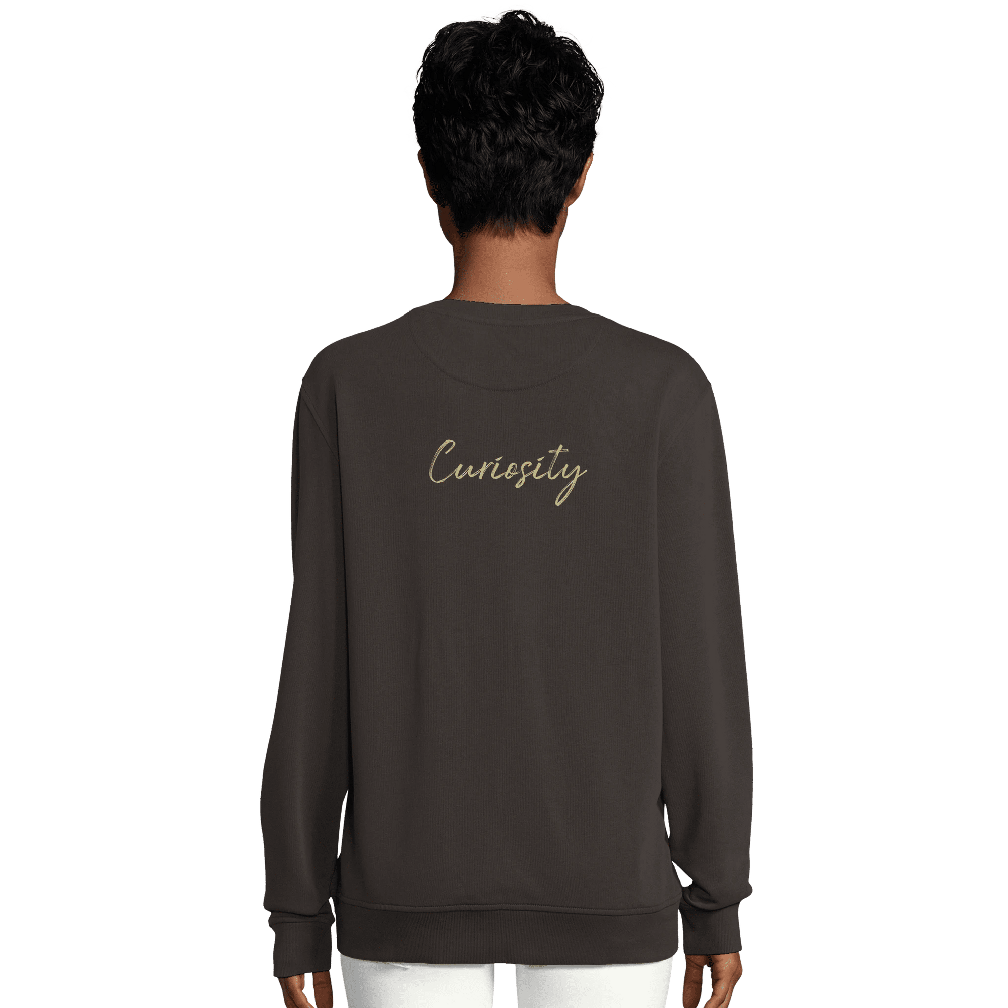 Curiosity - "On the Road" Sweatshirt deep charcoal grey XS 9