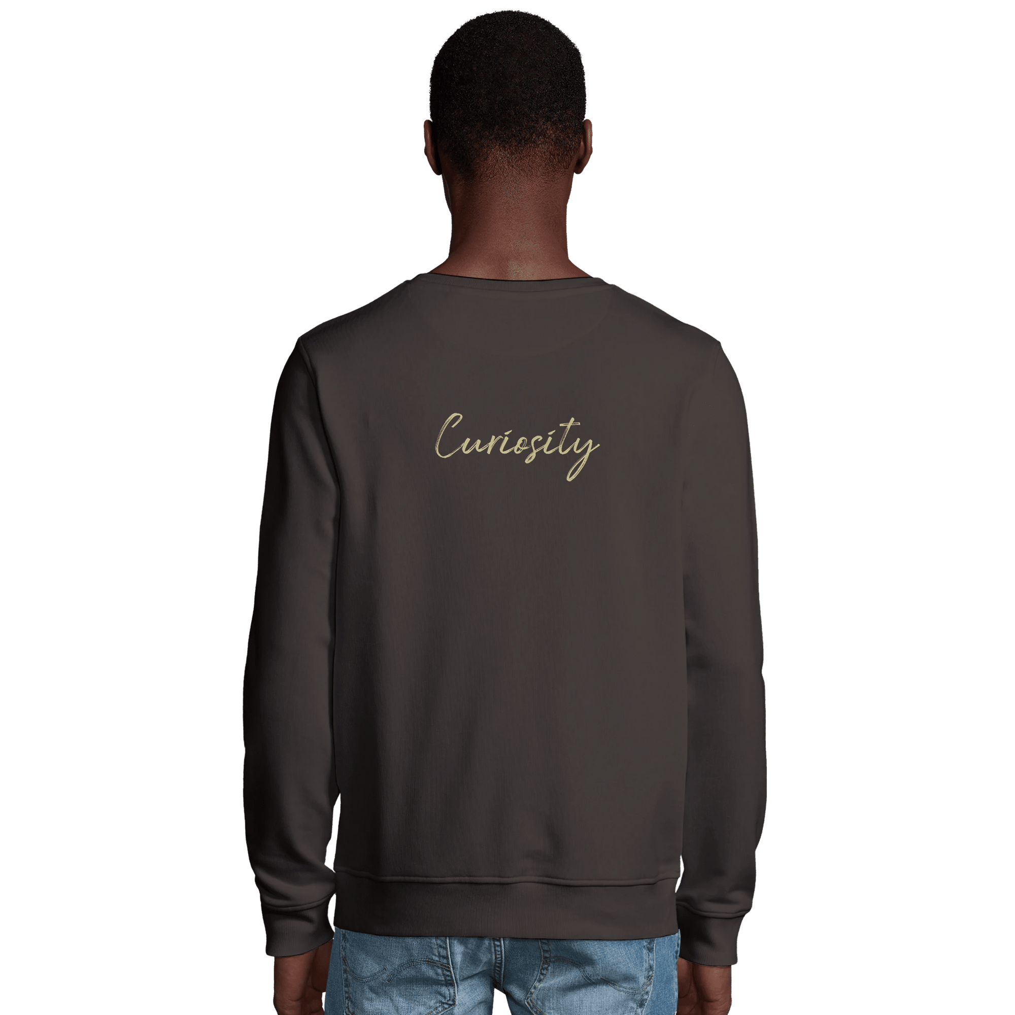 Curiosity - "On the Road" Sweatshirt deep charcoal grey XS 7