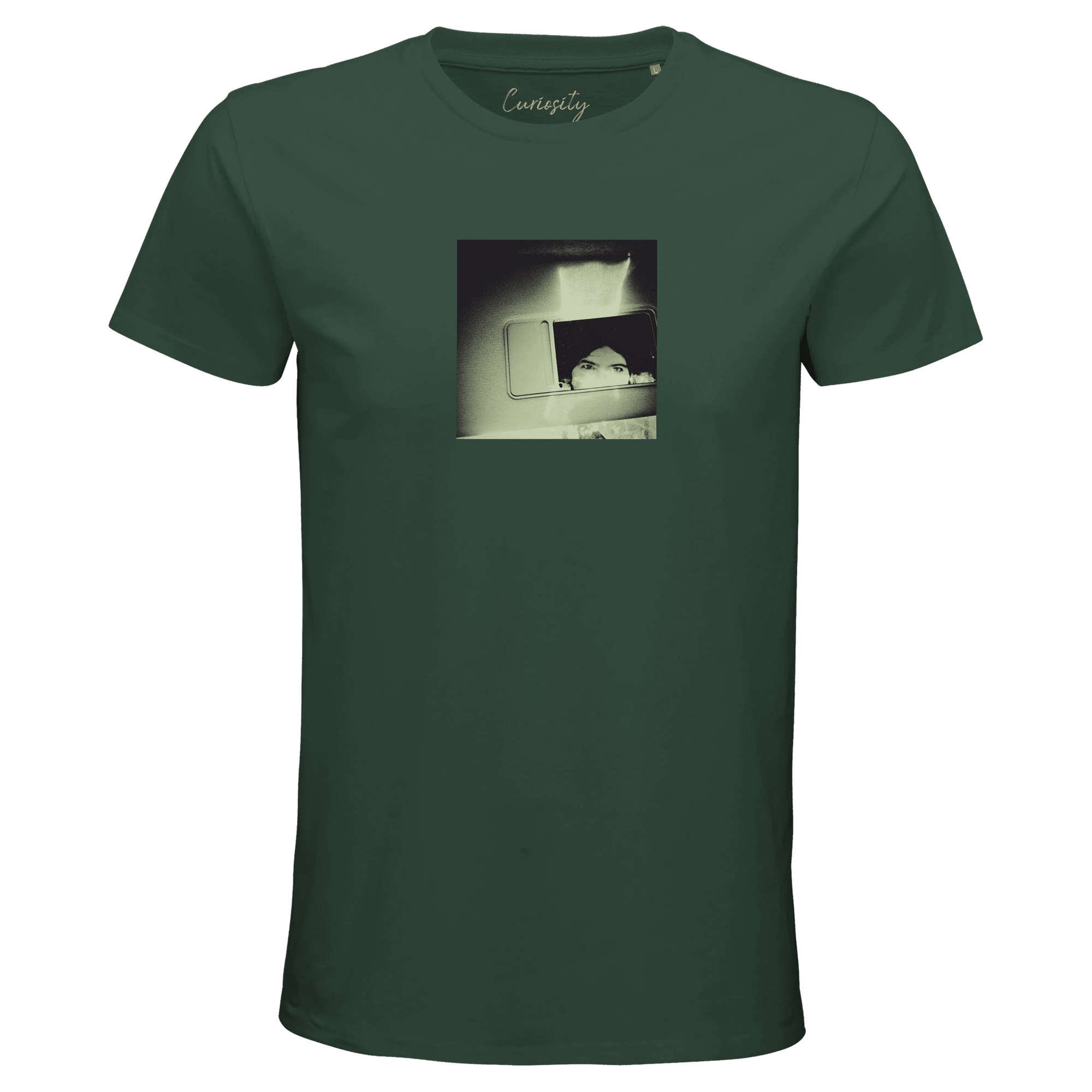 Curiosity - "On the Road" T-shirt Bottle Green XS 22