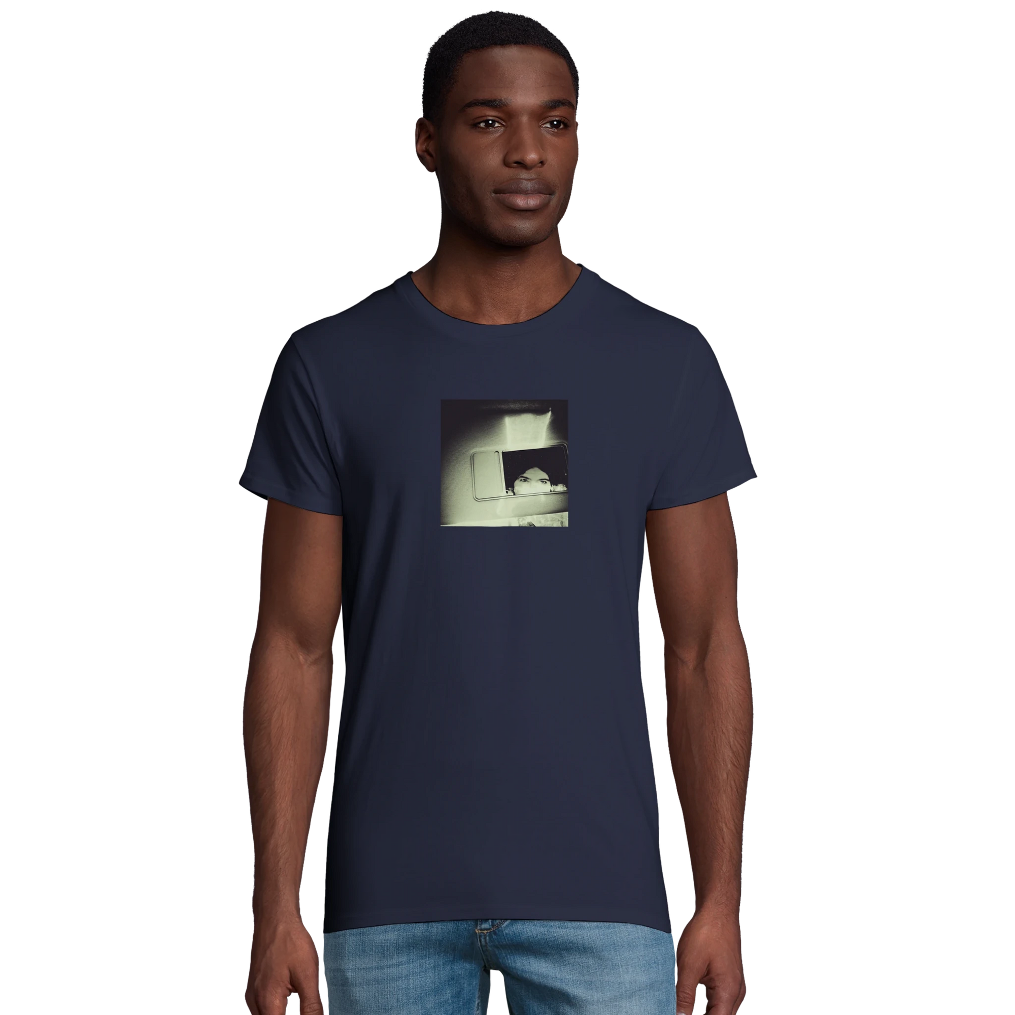 Curiosity - "On the Road" T-shirt French Navy XS 31