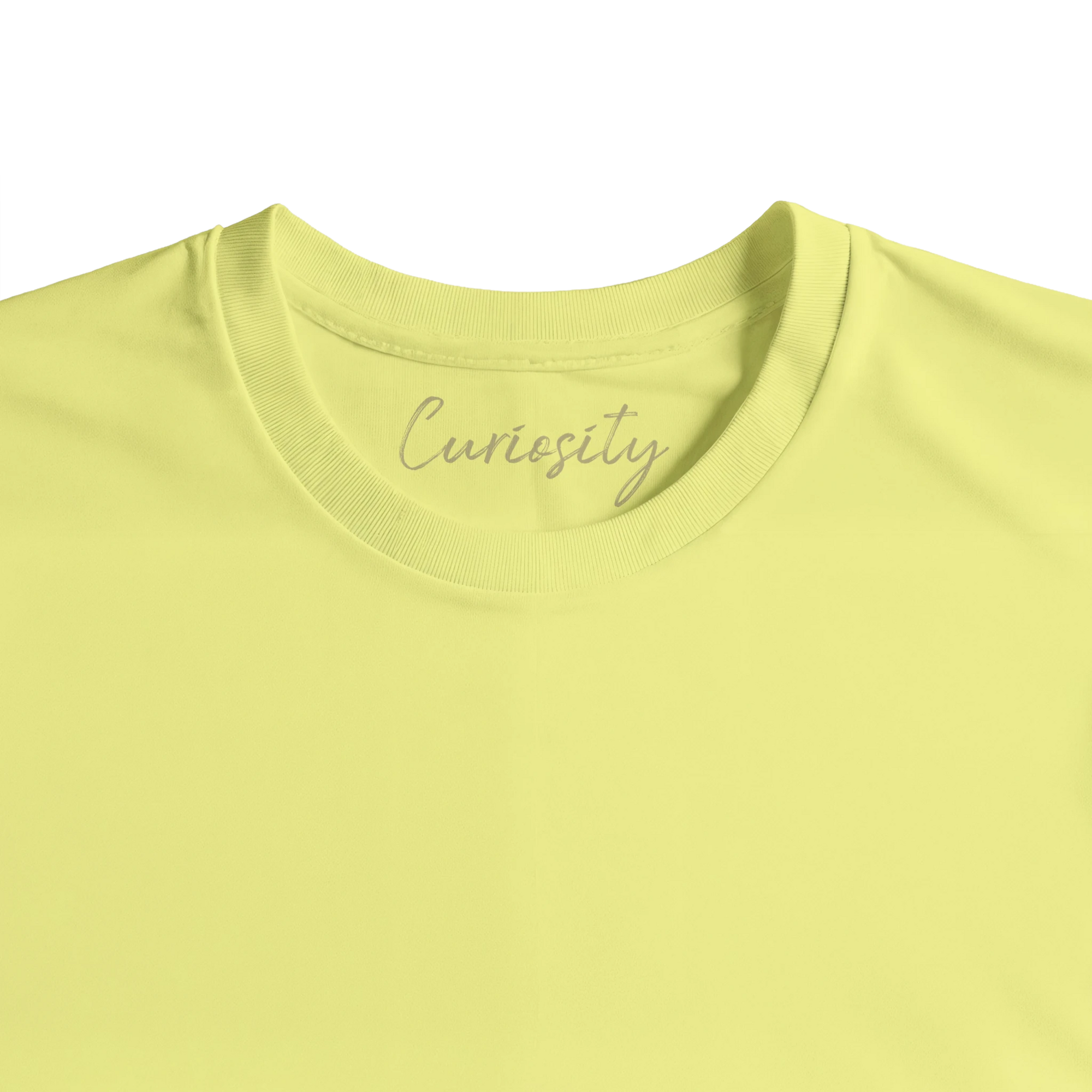 Curiosity - "On the Road" T-shirt Light Yellow XS 17