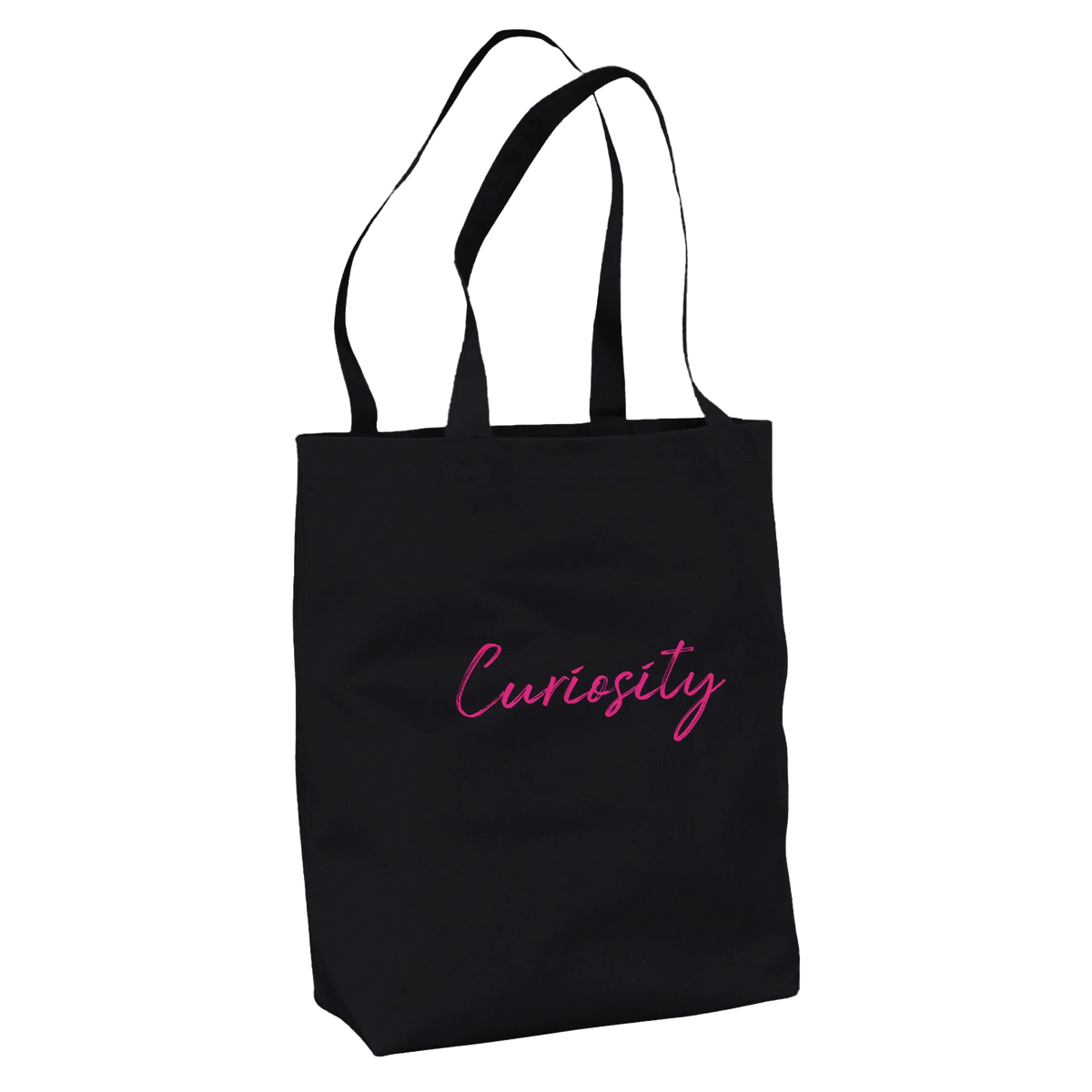 Curiosity - "On The Road" Tote Bag Black 2