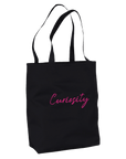 Curiosity - "On The Road" Tote Bag Black 2