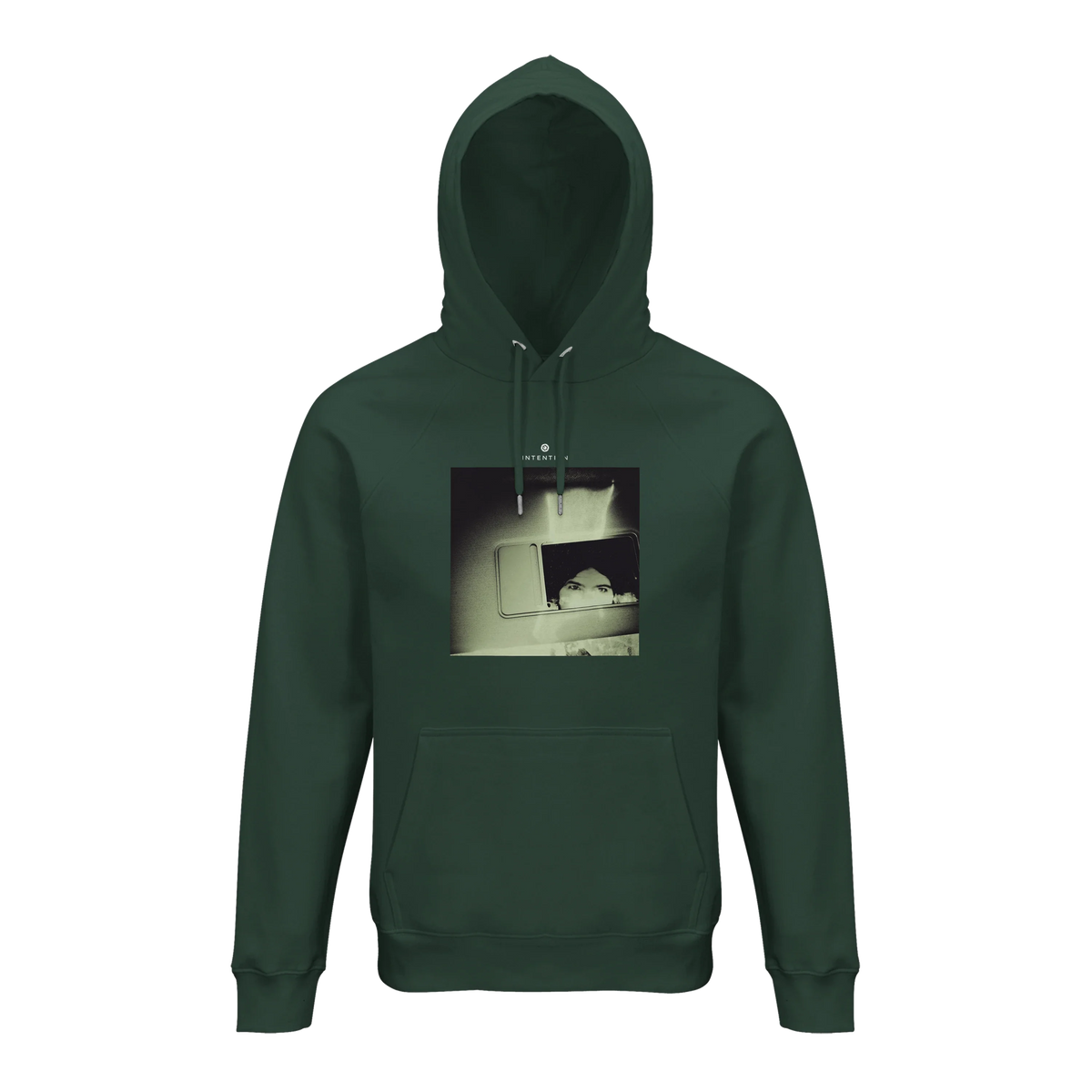 Curiosity - "On the Road" Hoodie Bottle Green 1