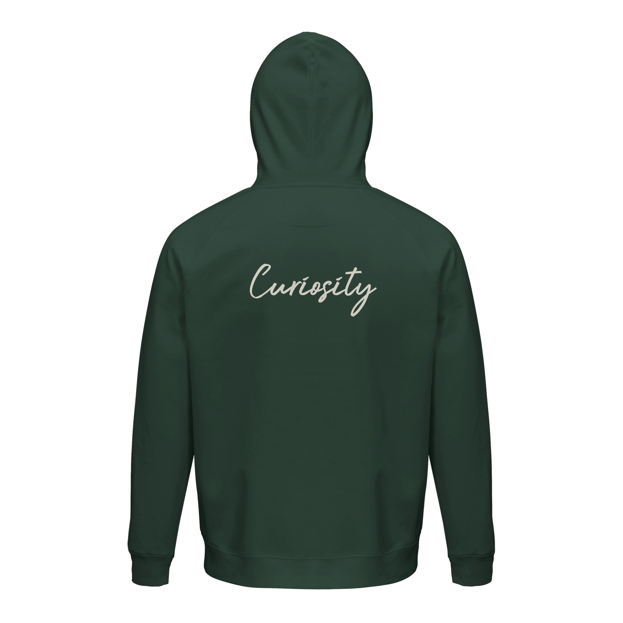 Curiosity - "On the Road" Hoodie Bottle Green 2