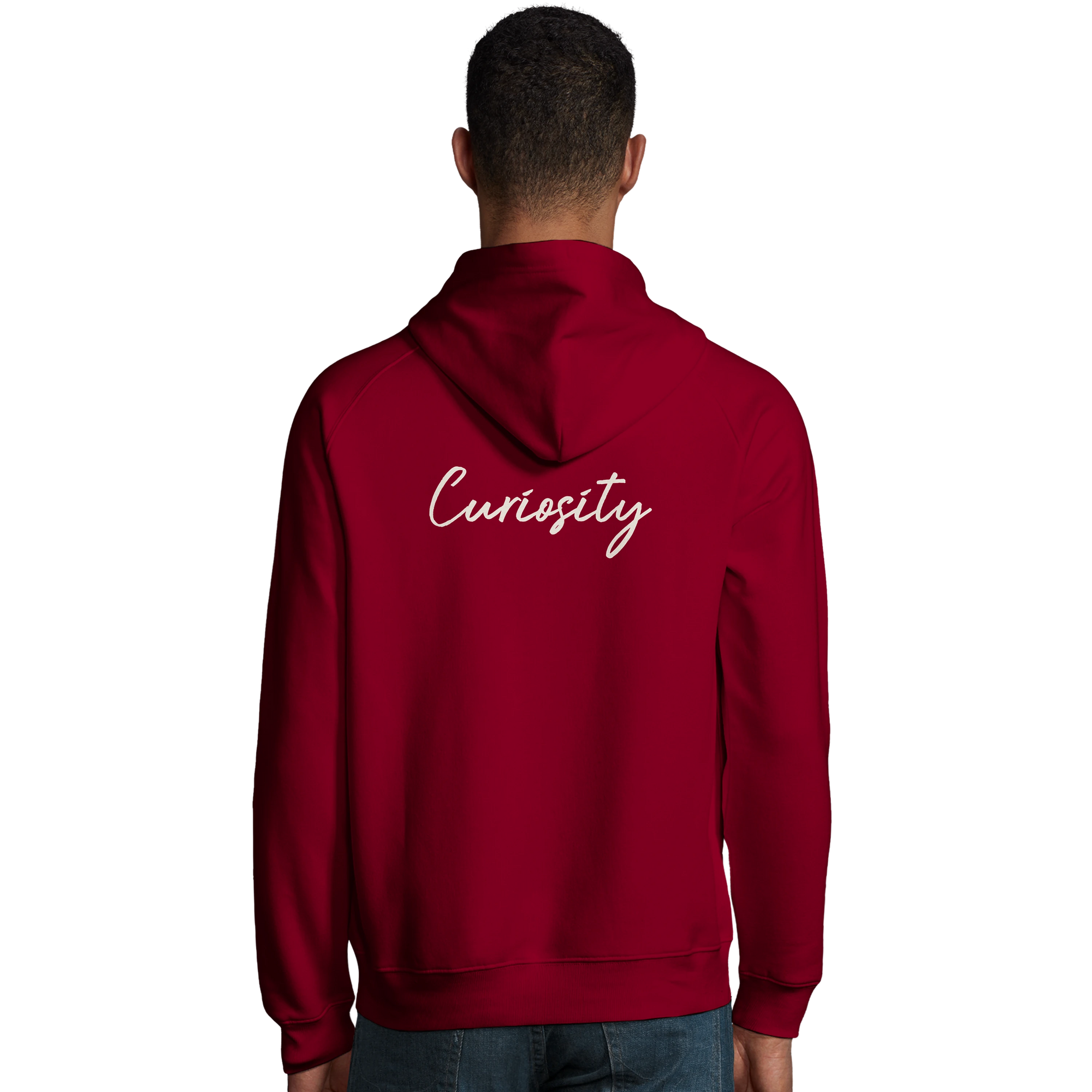 Curiosity - "On the Road" Hoodie Burgundy 4