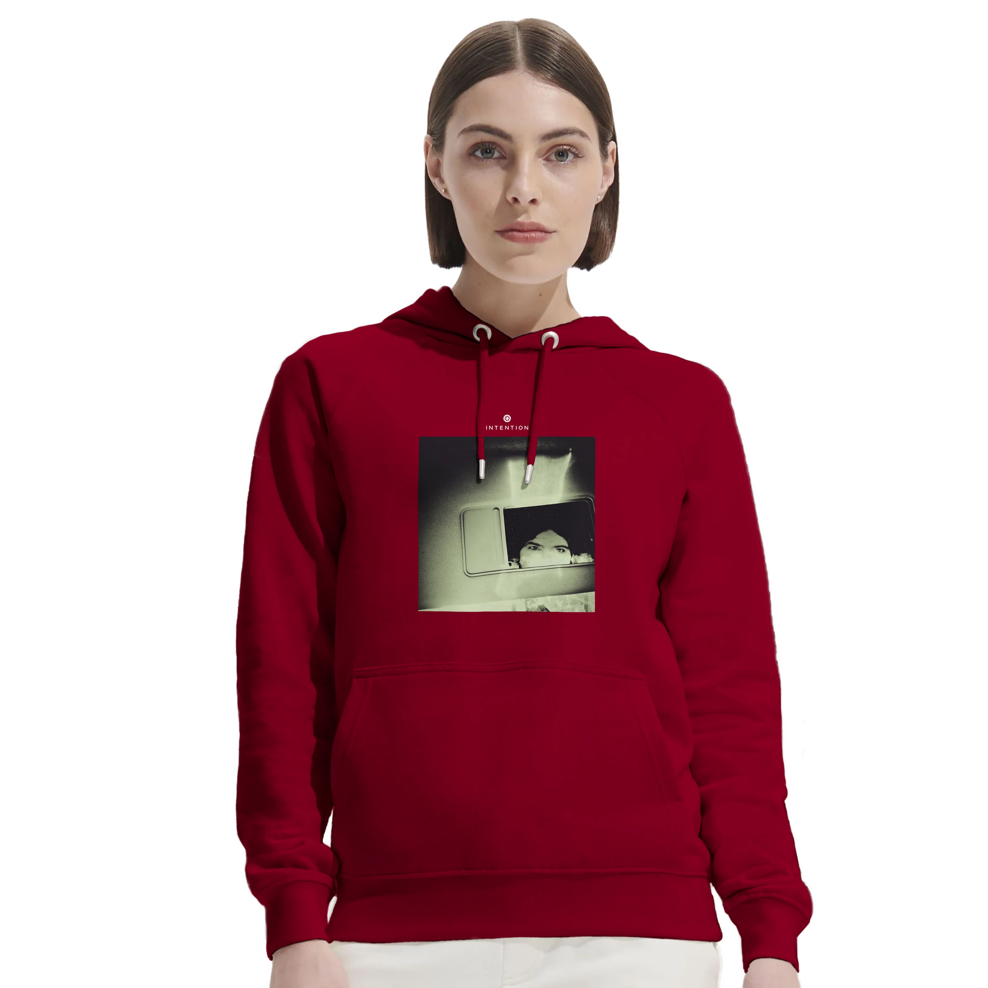 Curiosity - "On the Road" Hoodie Burgundy 5