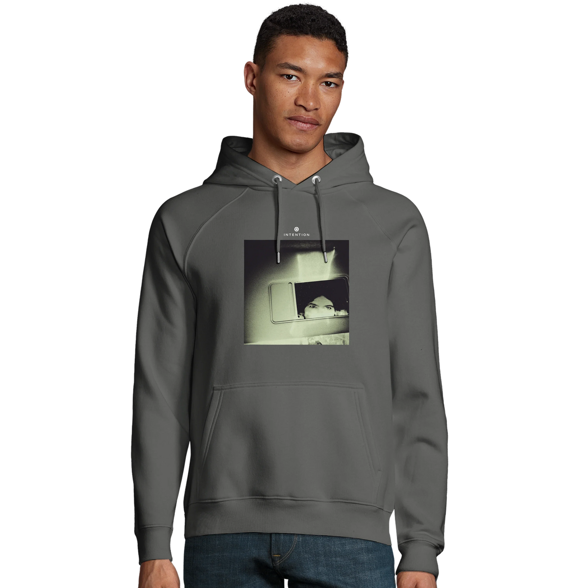 Curiosity - "On the Road" Hoodie charcoal melange 3