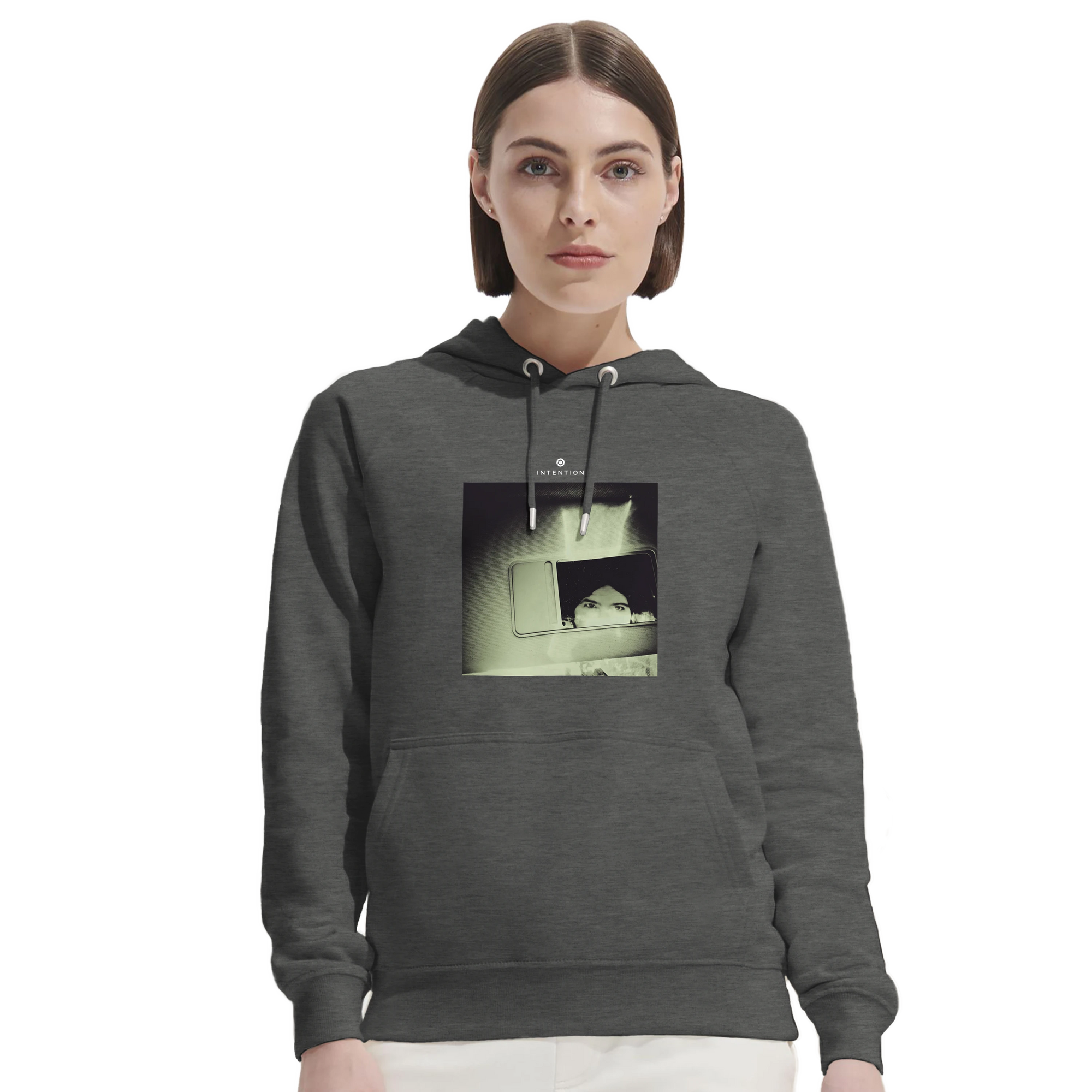 Curiosity - "On the Road" Hoodie Grey Melange 5