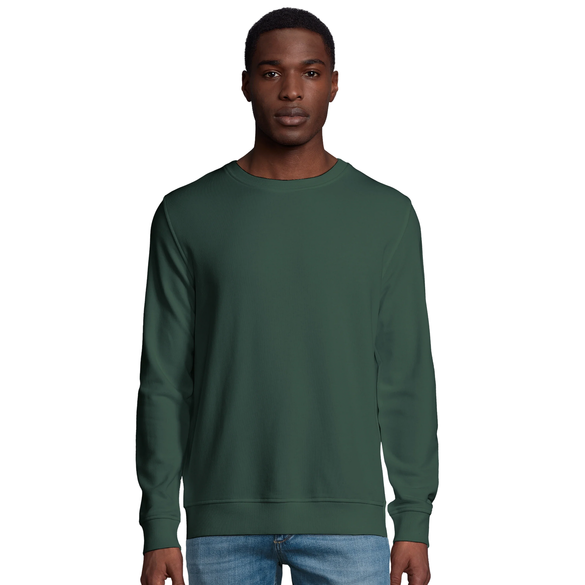Curiosity - "On the Road" Sweatshirt Bottle Green 3