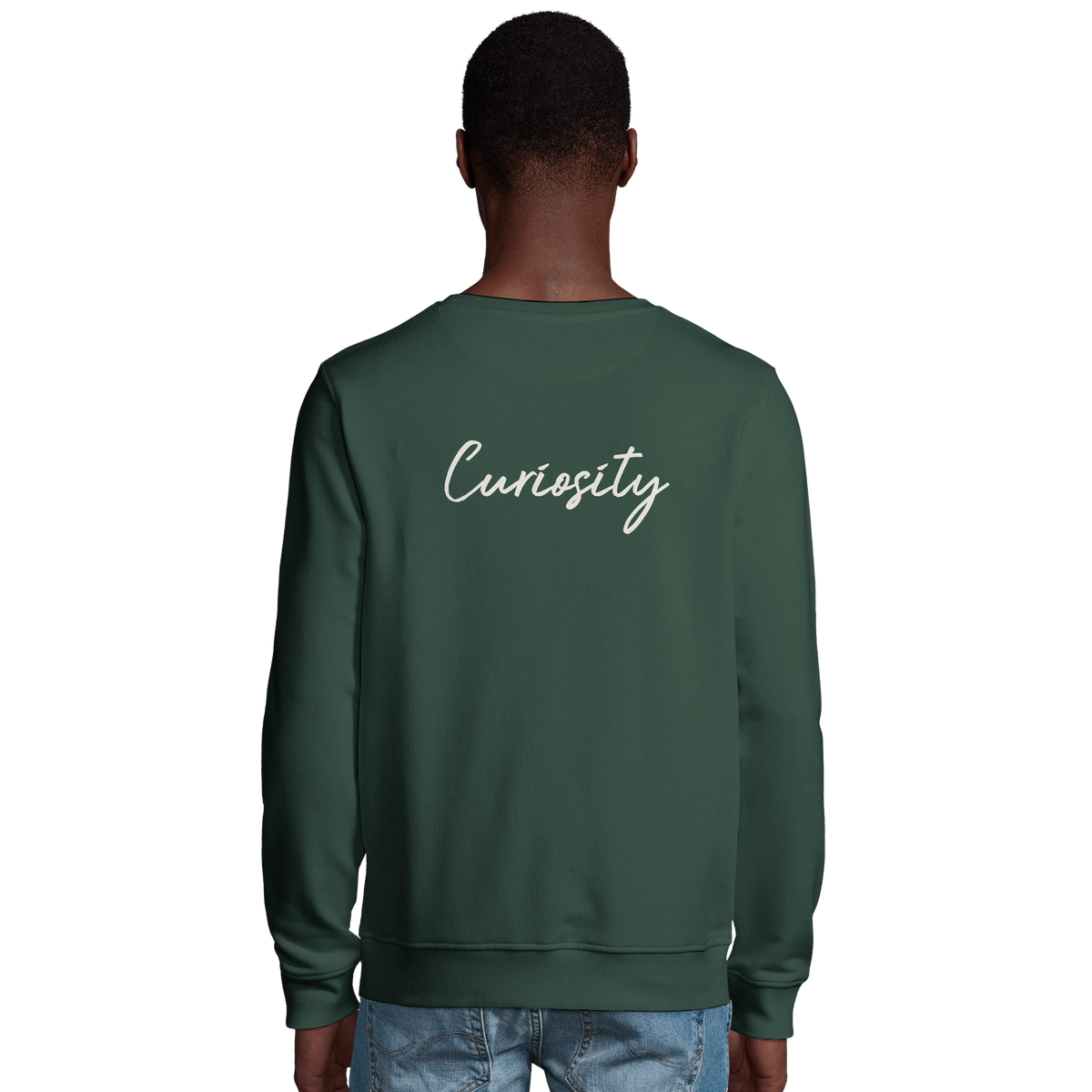 Curiosity - "On the Road" Sweatshirt Bottle Green 4