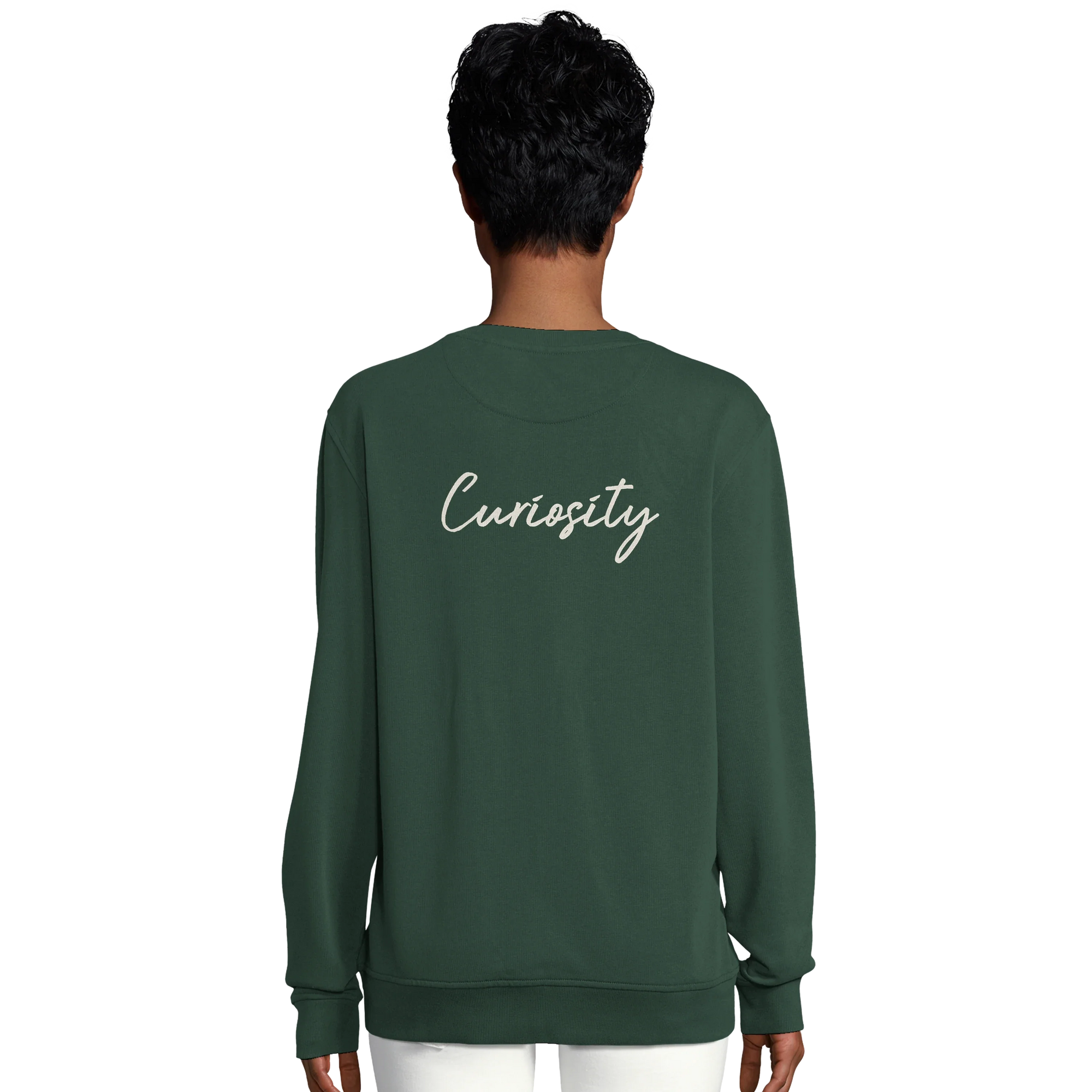 Curiosity - "On the Road" Sweatshirt Bottle Green 6