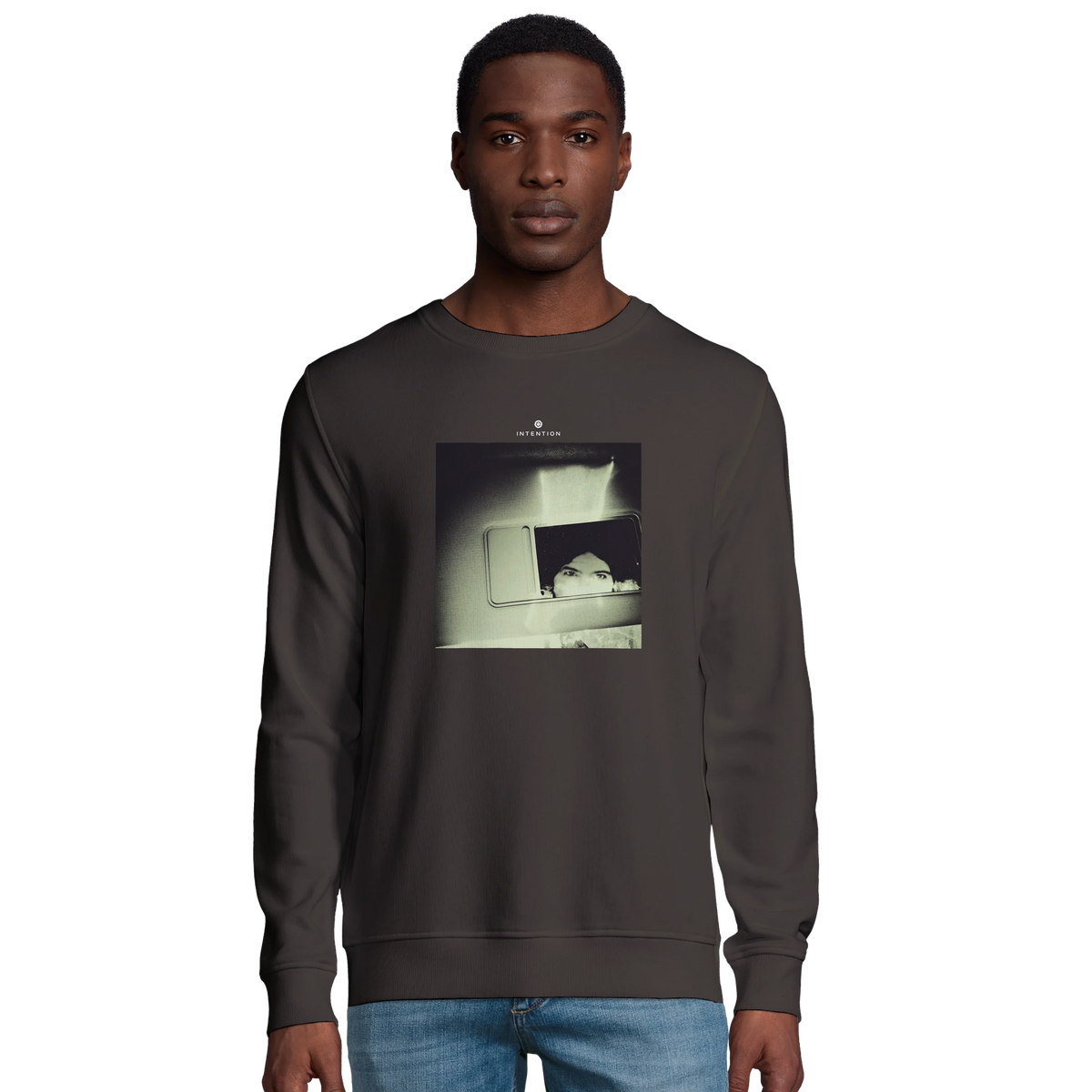 Curiosity - "On the Road" Sweatshirt deep charcoal grey 3