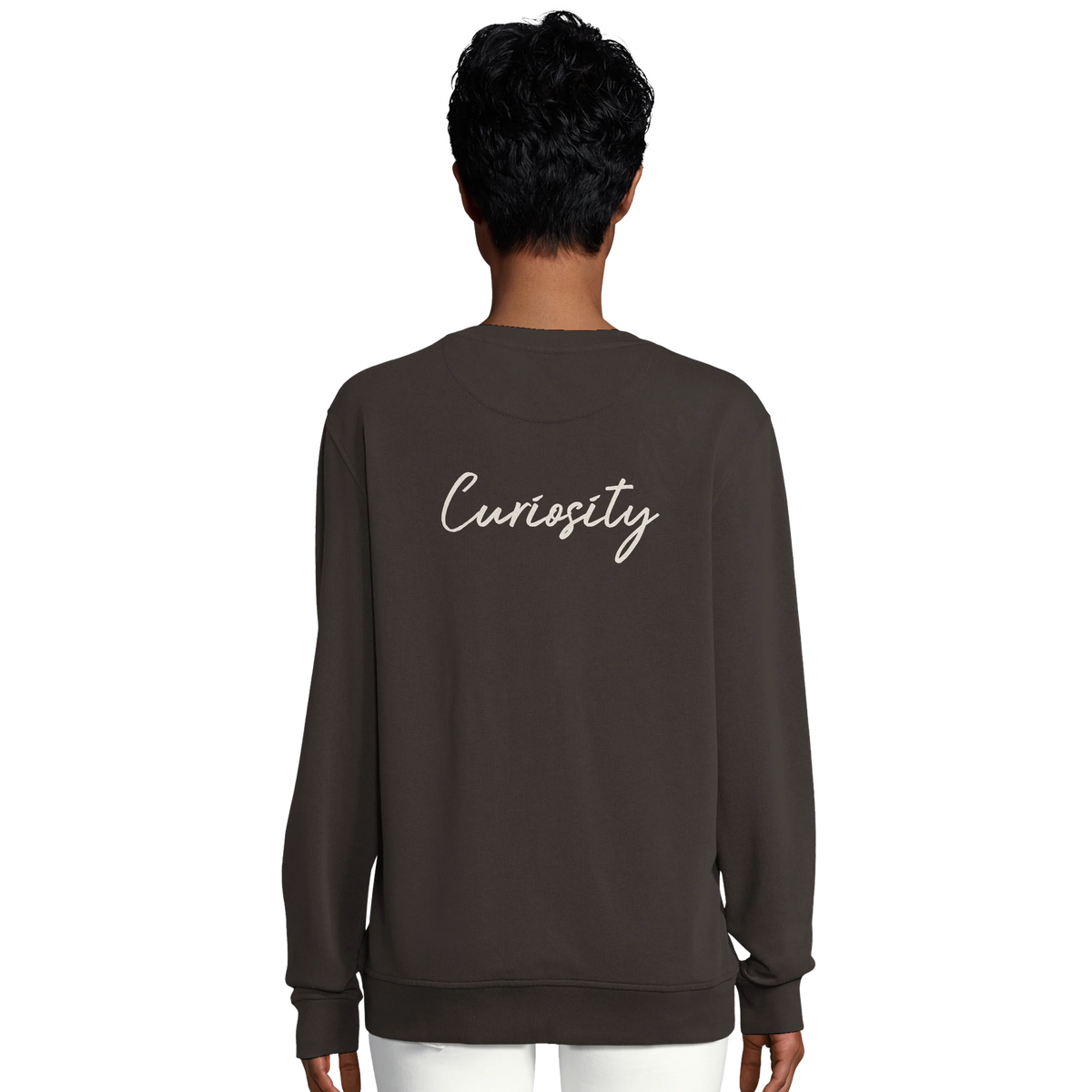 Curiosity - "On the Road" Sweatshirt deep charcoal grey 6