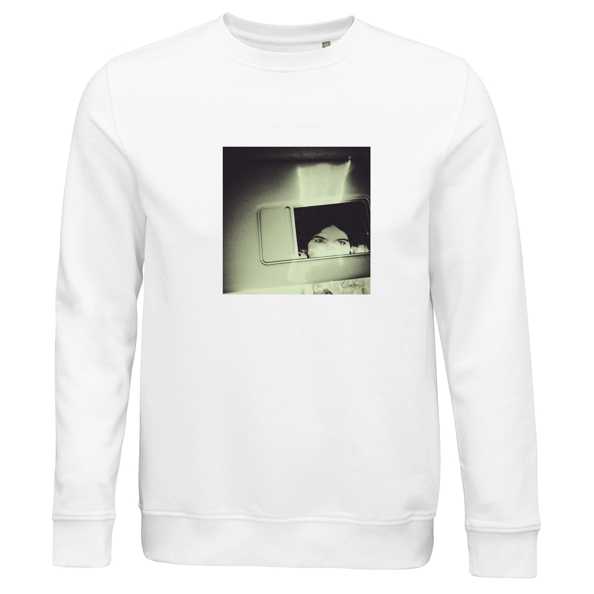 Curiosity - "On the Road" Sweatshirt White 1