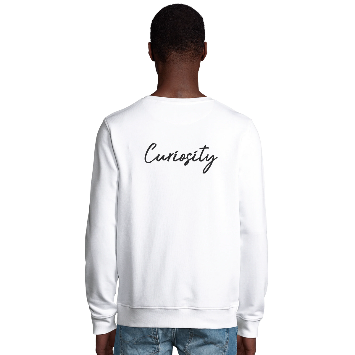 Curiosity - "On the Road" Sweatshirt White 4