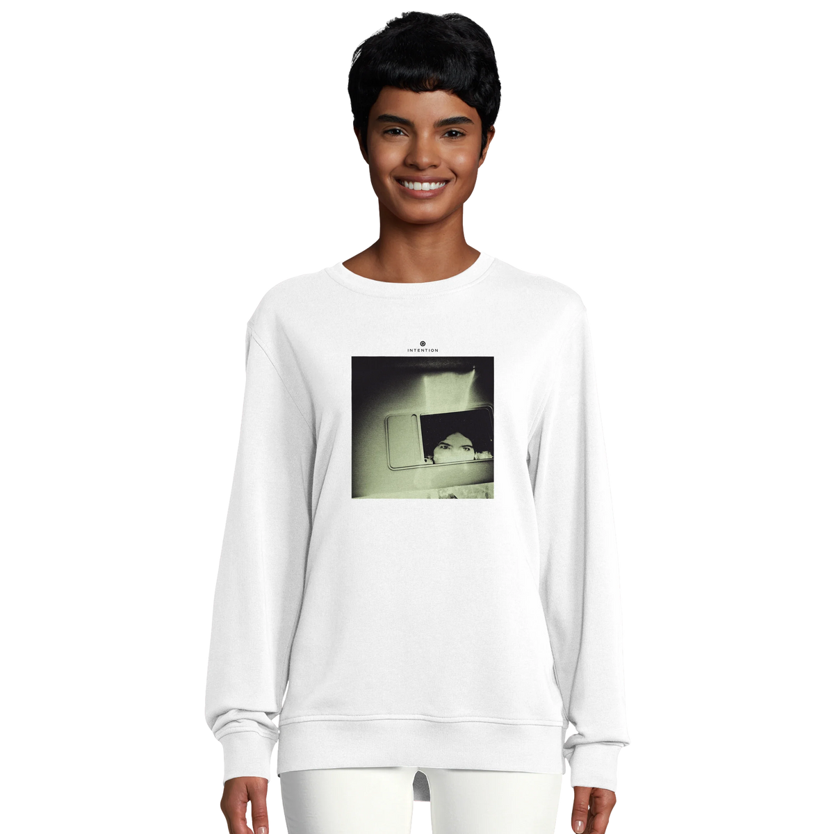 Curiosity - "On the Road" Sweatshirt White 5