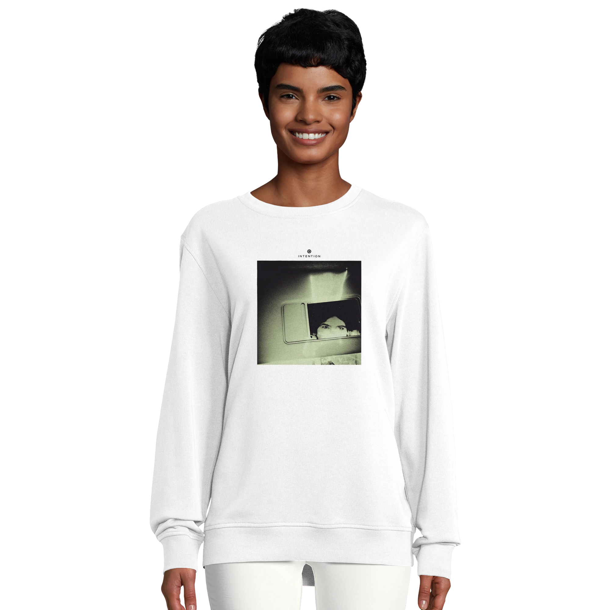Curiosity - "On the Road" Sweatshirt White 5