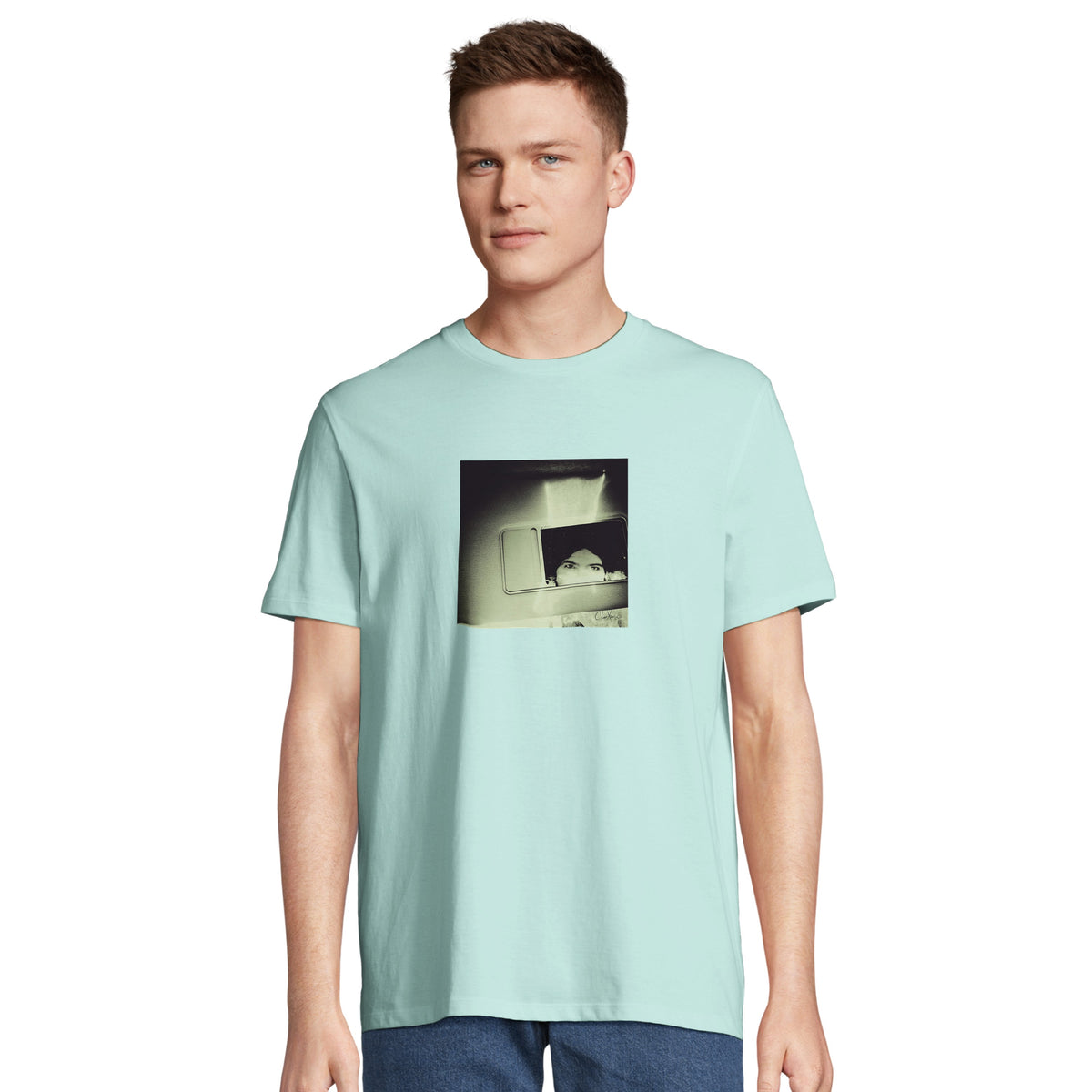 Curiosity - "On the Road" T-shirt arctic blue 4