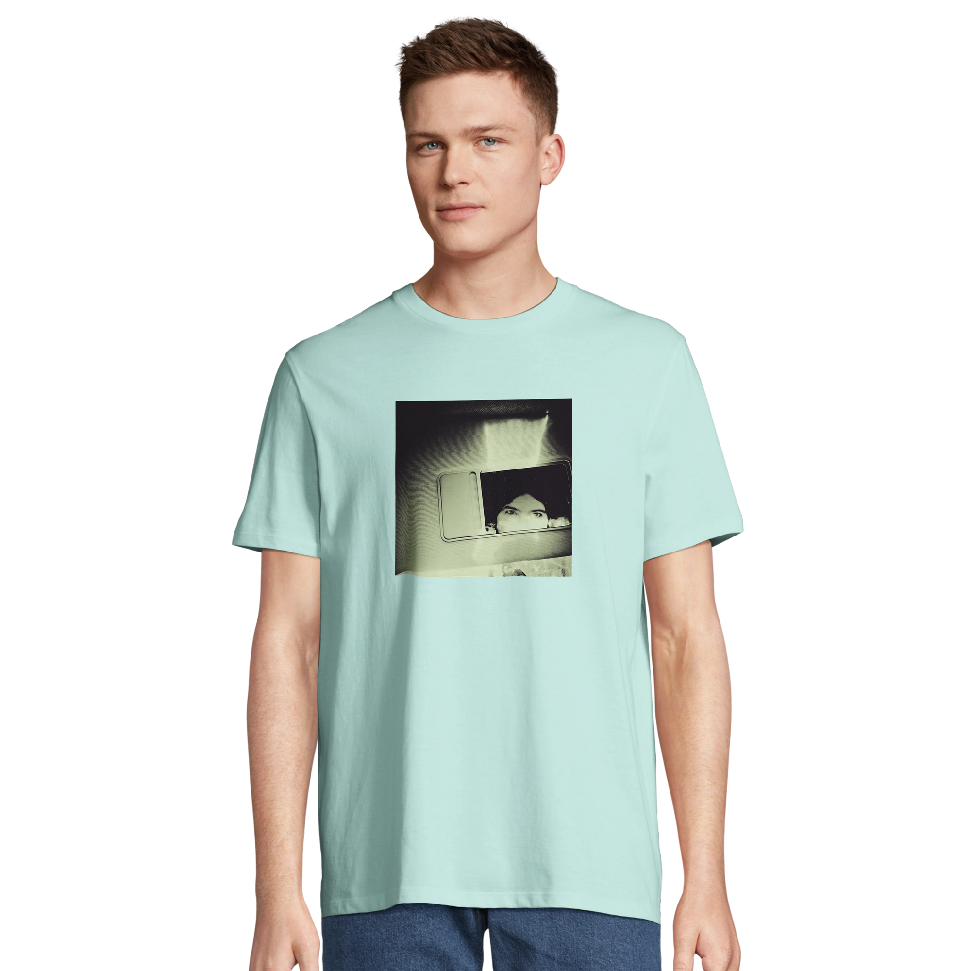 Curiosity - "On the Road" T-shirt arctic blue 4