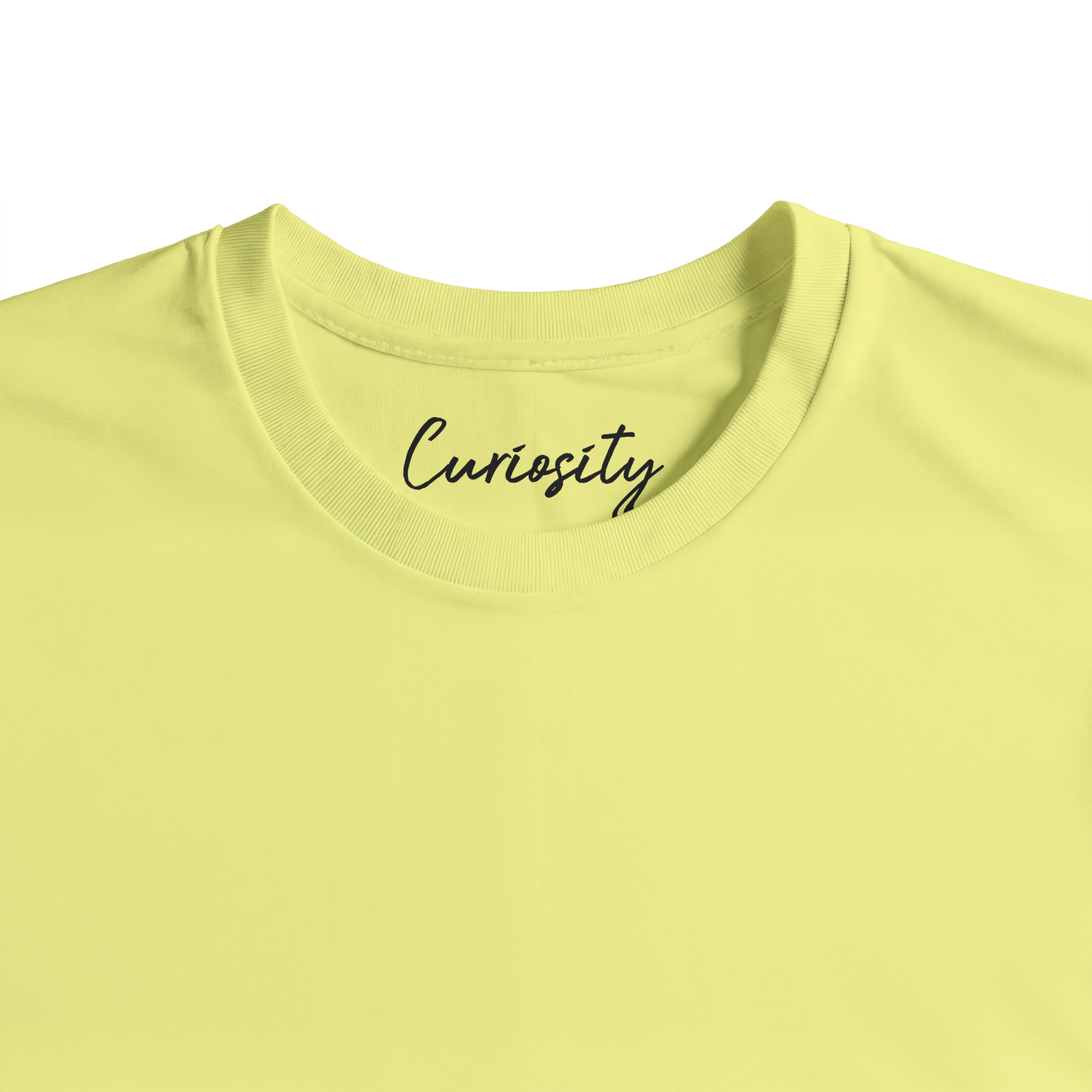 Curiosity - "On the Road" T-shirt Light Yellow 2