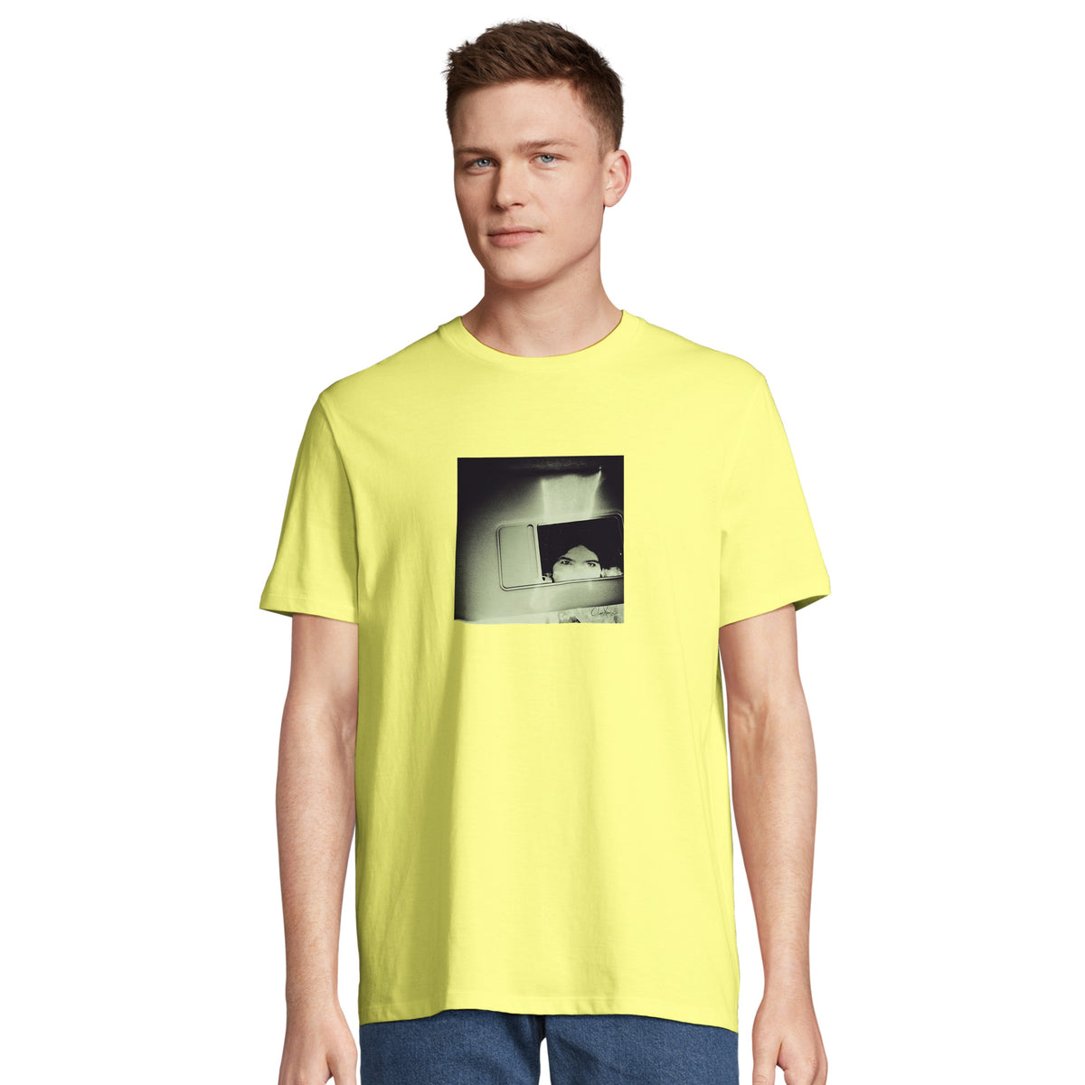 Curiosity - "On the Road" T-shirt Light Yellow 4