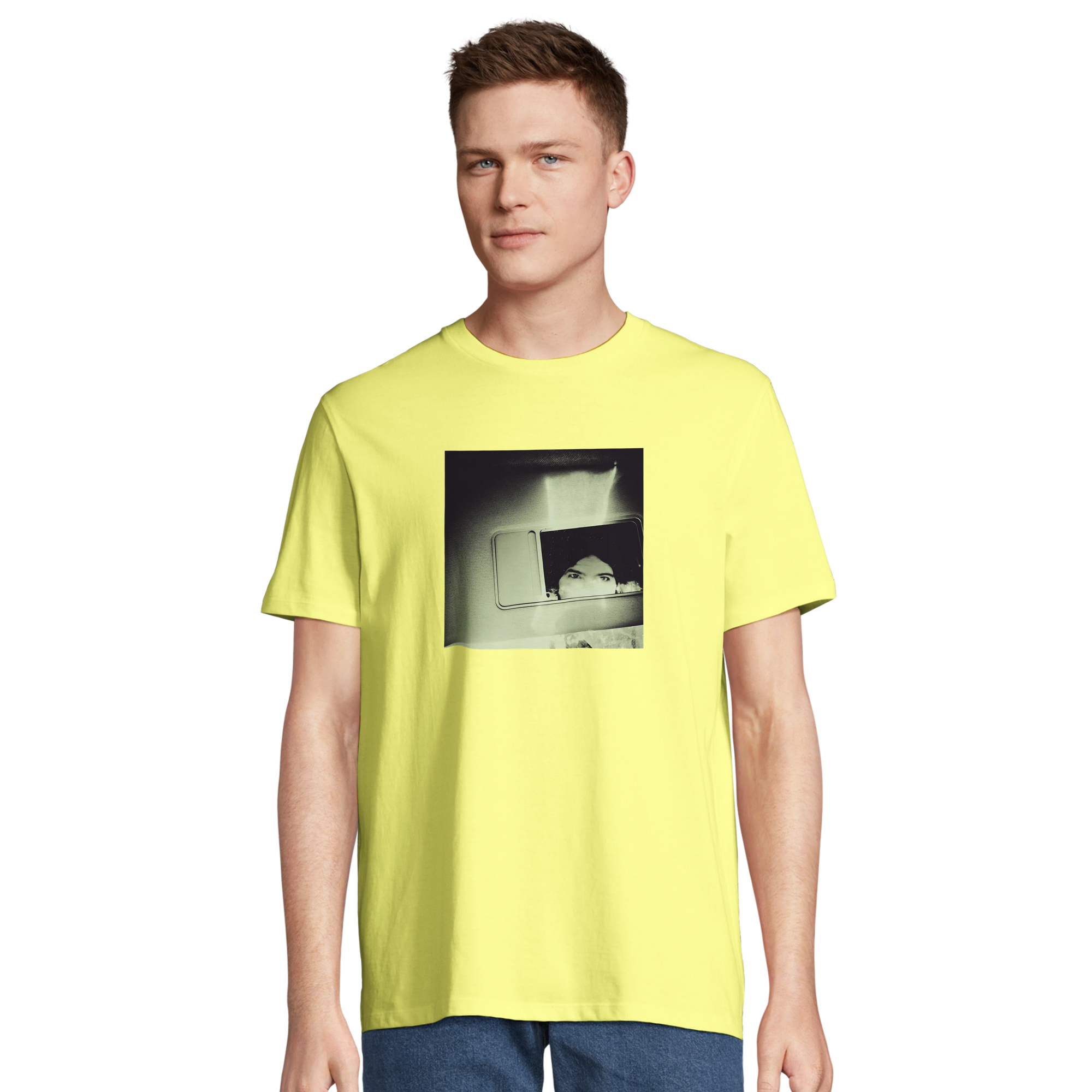 Curiosity - "On the Road" T-shirt Light Yellow 4