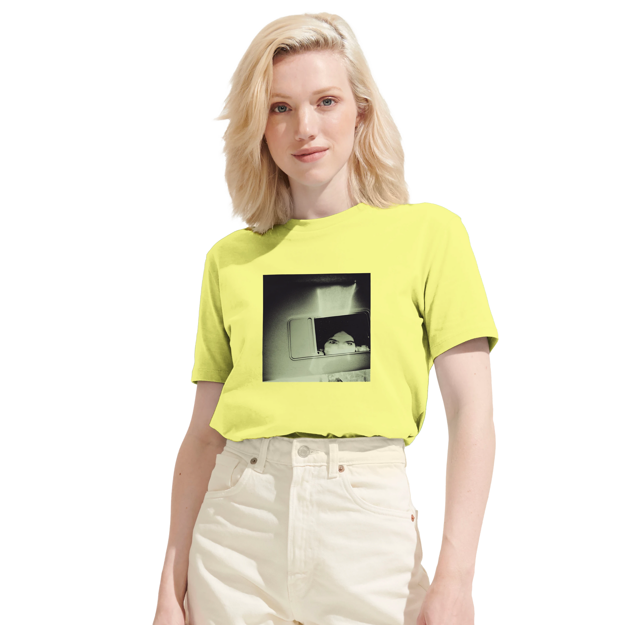 Curiosity - "On the Road" T-shirt Light Yellow 6