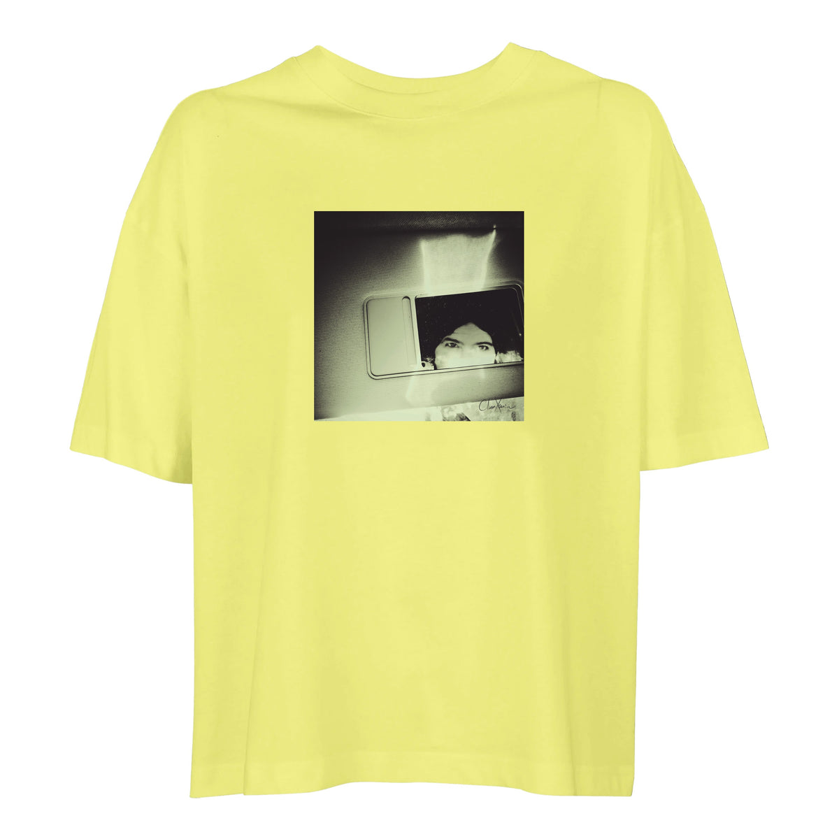 Curiosity - "On the Road" T-shirt Light Yellow 1