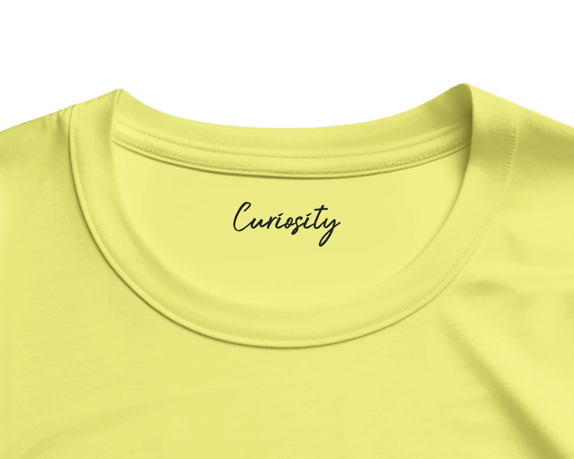 Curiosity - "On the Road" T-shirt Light Yellow 2